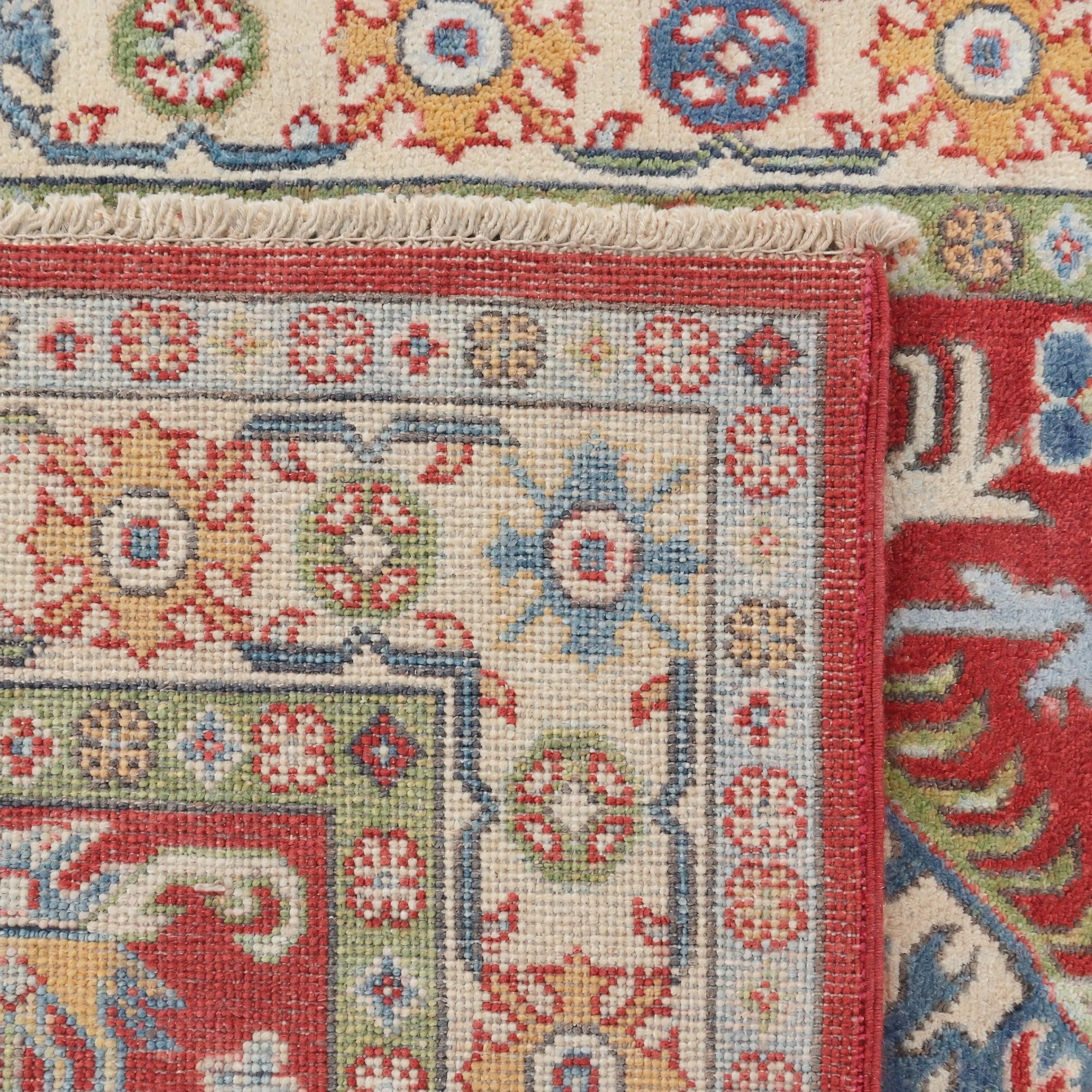 Detail image 11 of 11: 3' 3 x 5' 1 Hand Knotted Kazak Rug