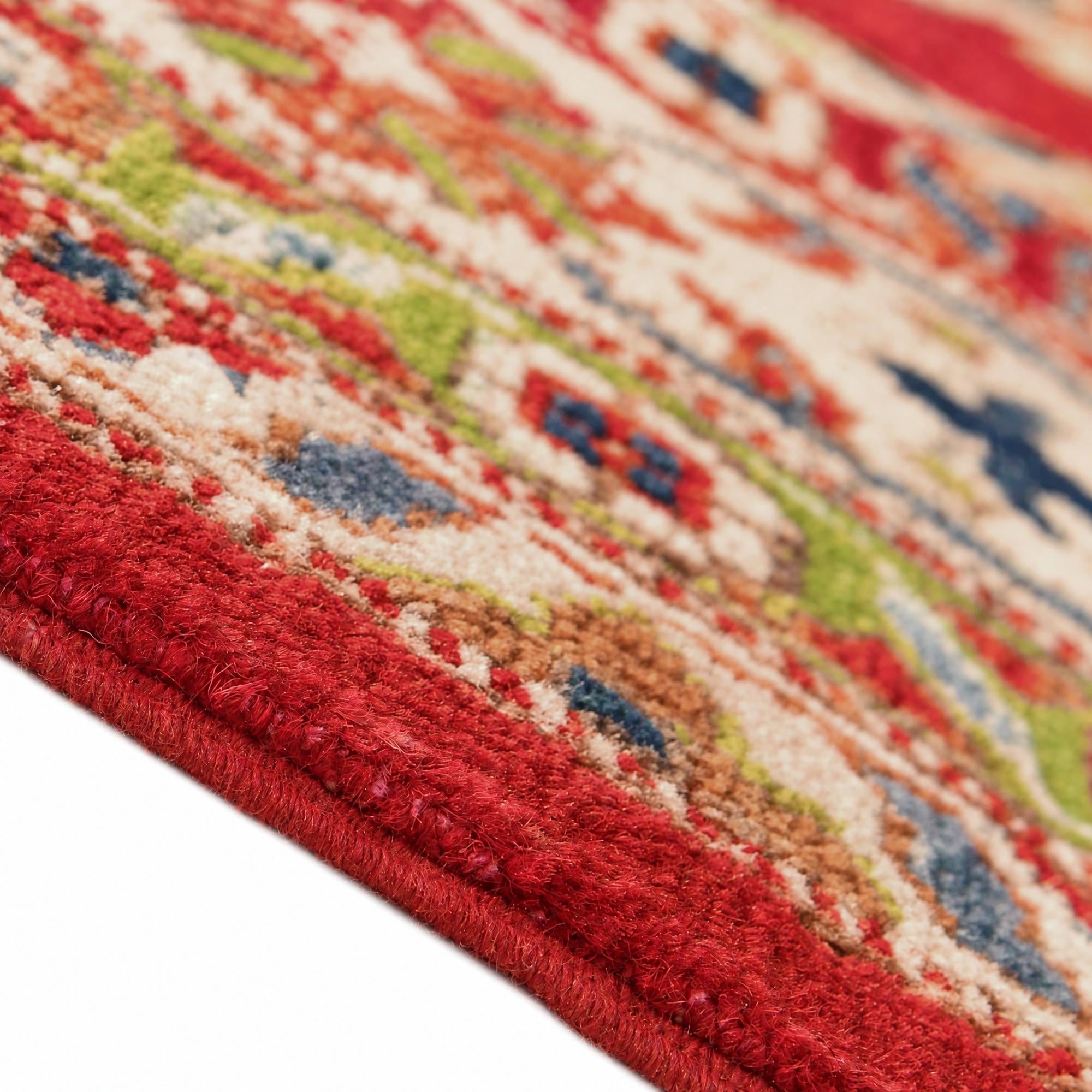 6' 2 x 8' 11 Hand Knotted Kazak Rug