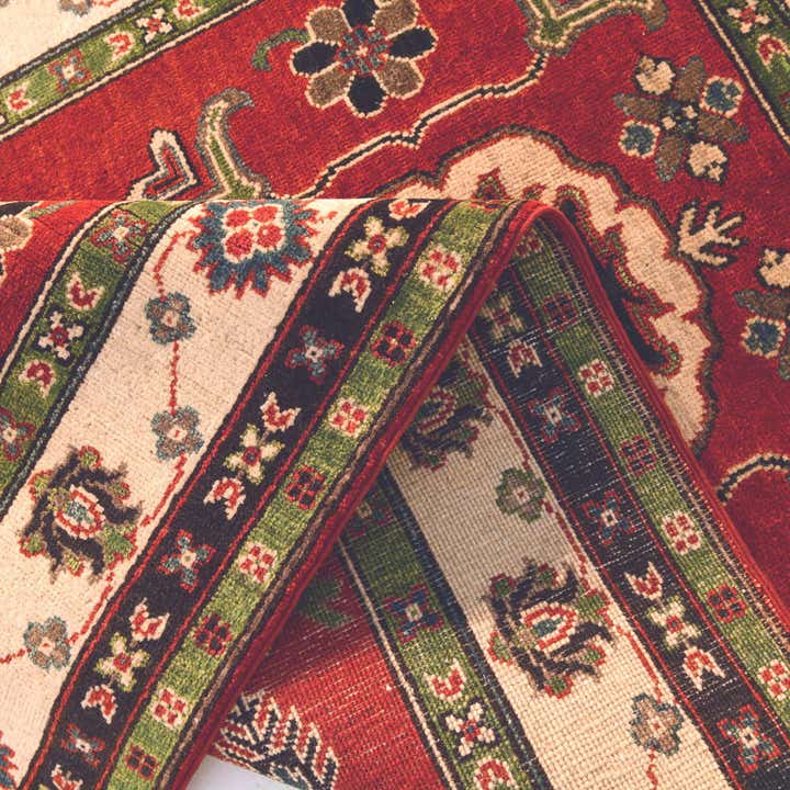 3' 10 x 6' Hand Knotted Kazak Rug