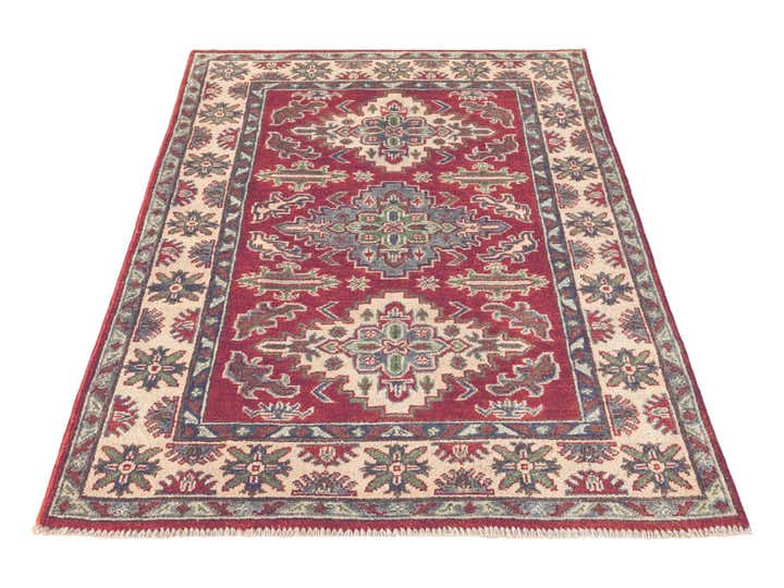 3' 4 x 5' 1 Hand Knotted Kazak Rug