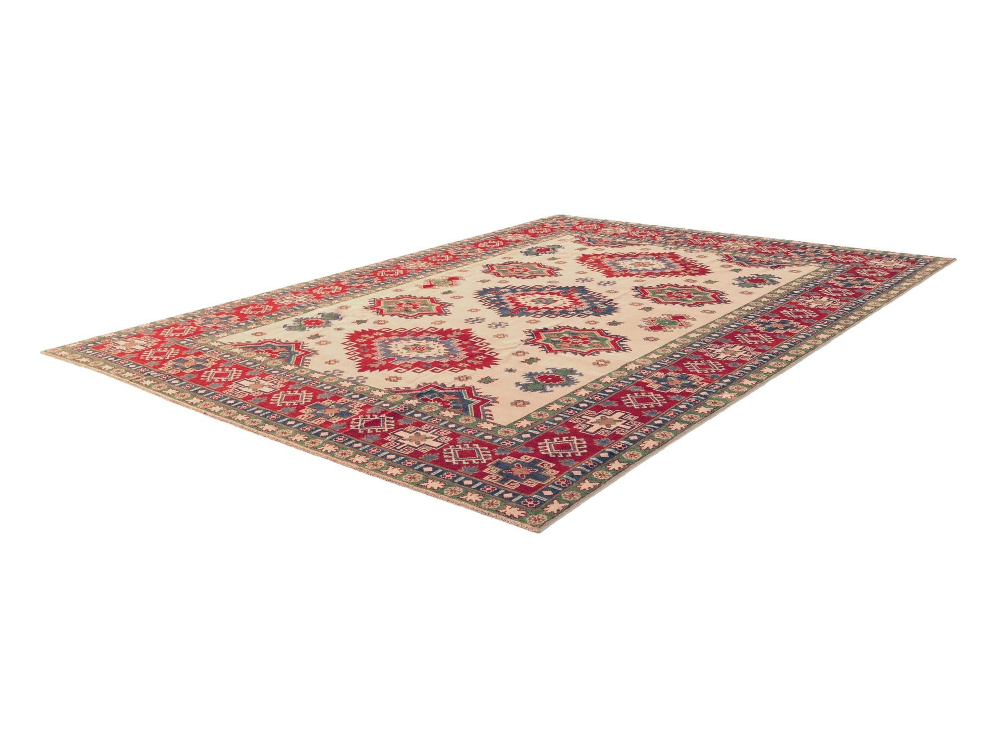 8' 4 x 11' 2 Hand Knotted Kazak Rug