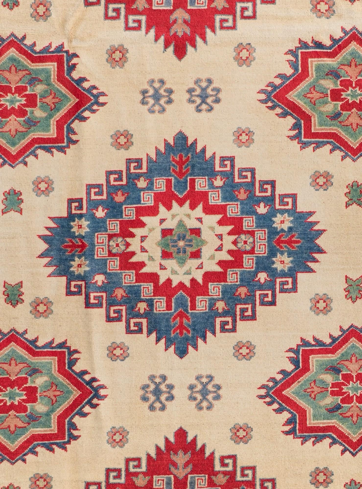 8' 4 x 11' 2 Hand Knotted Kazak Rug