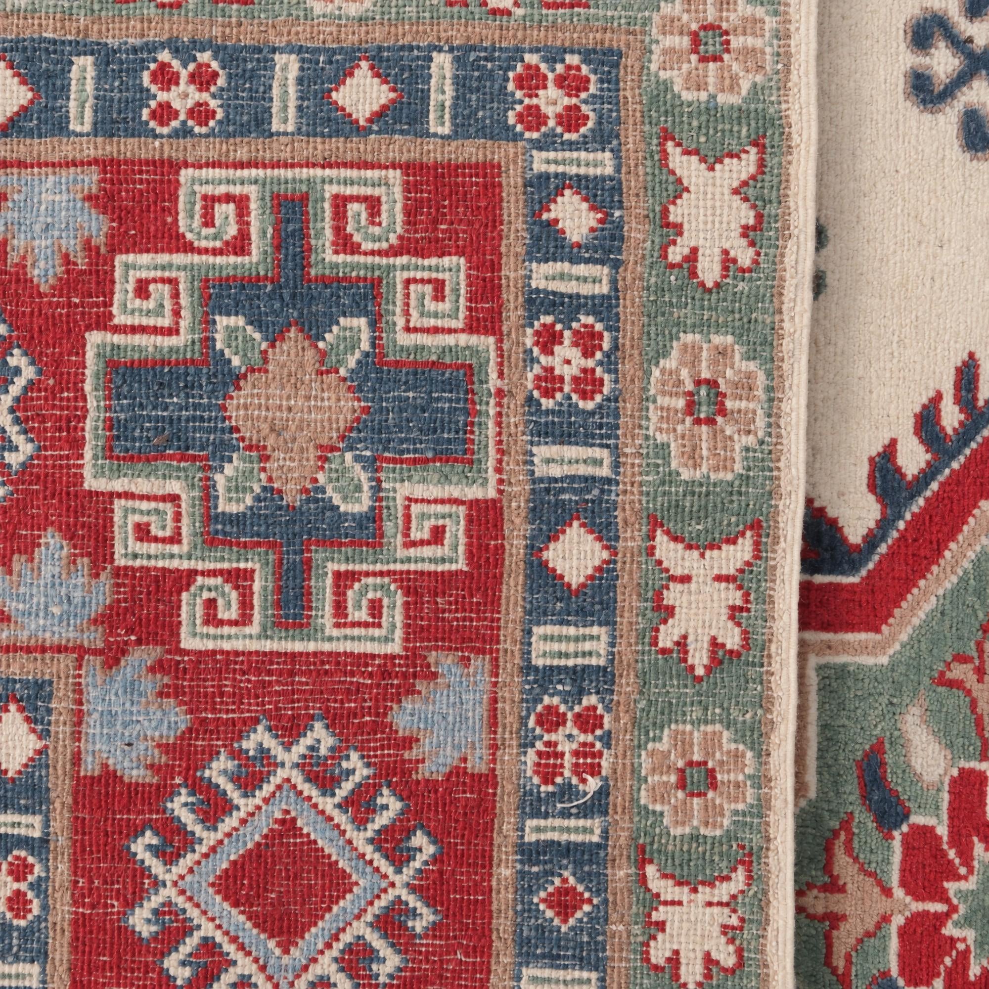 255cm x 340cm Hand Knotted Kazak Rug