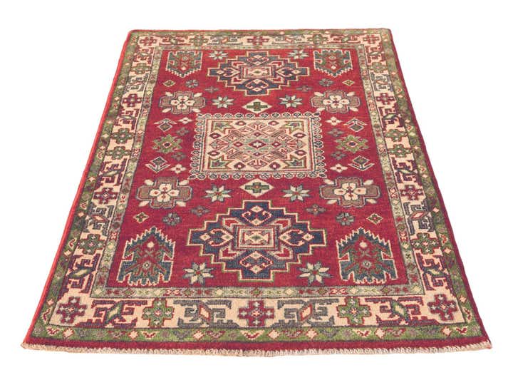 2' 8 x 4' 4 Hand Knotted Kazak Rug