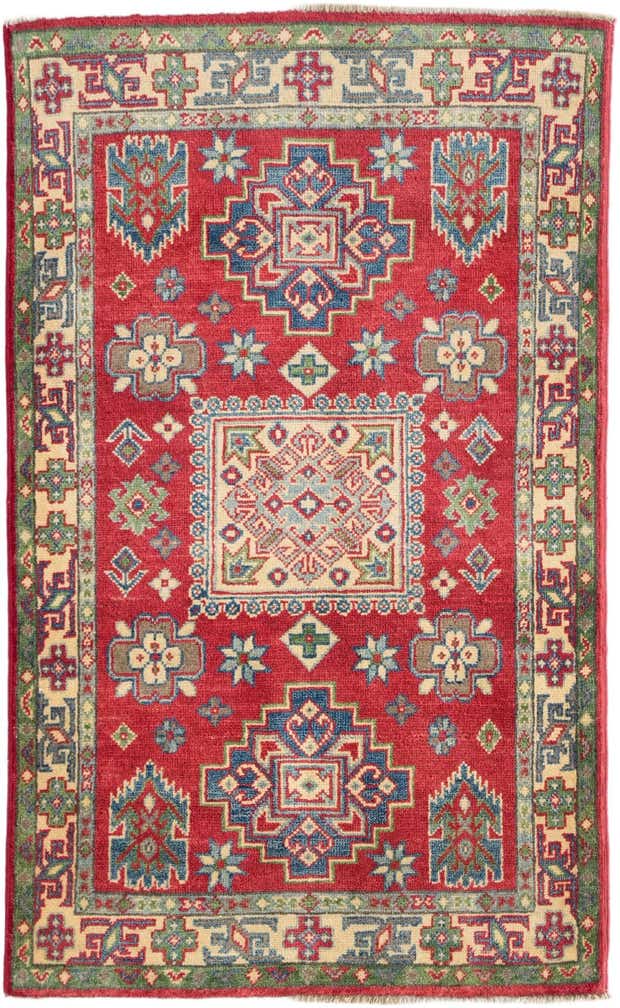 2' 8 x 4' 4 Hand Knotted Kazak Rug