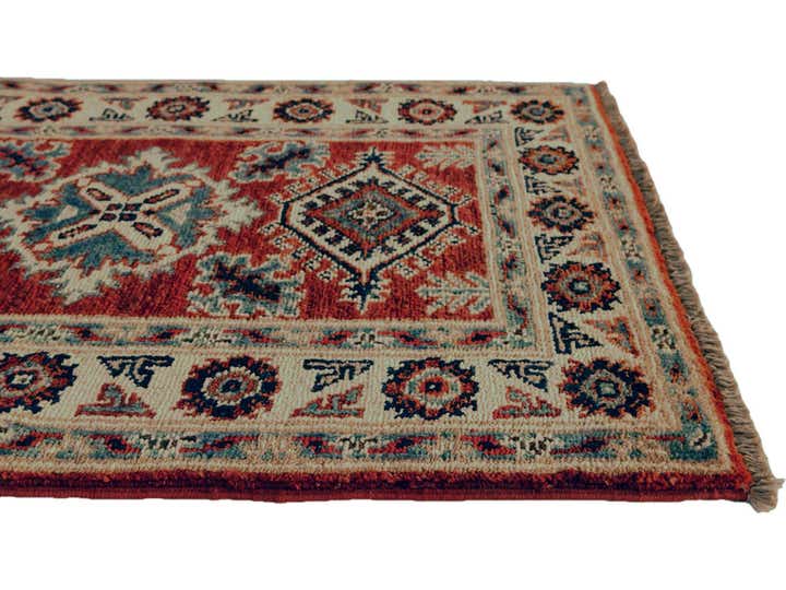 2' x 2' 10 Hand Knotted Kazak Rug