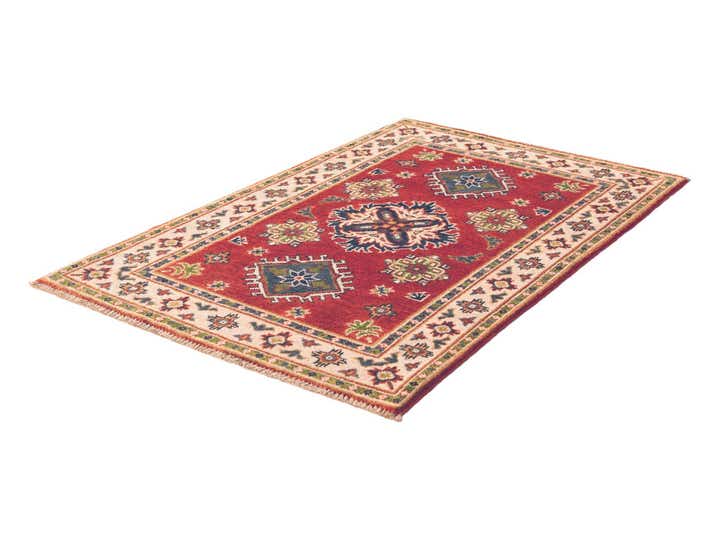 2' 7 x 3' 11 Hand Knotted Kazak Rug