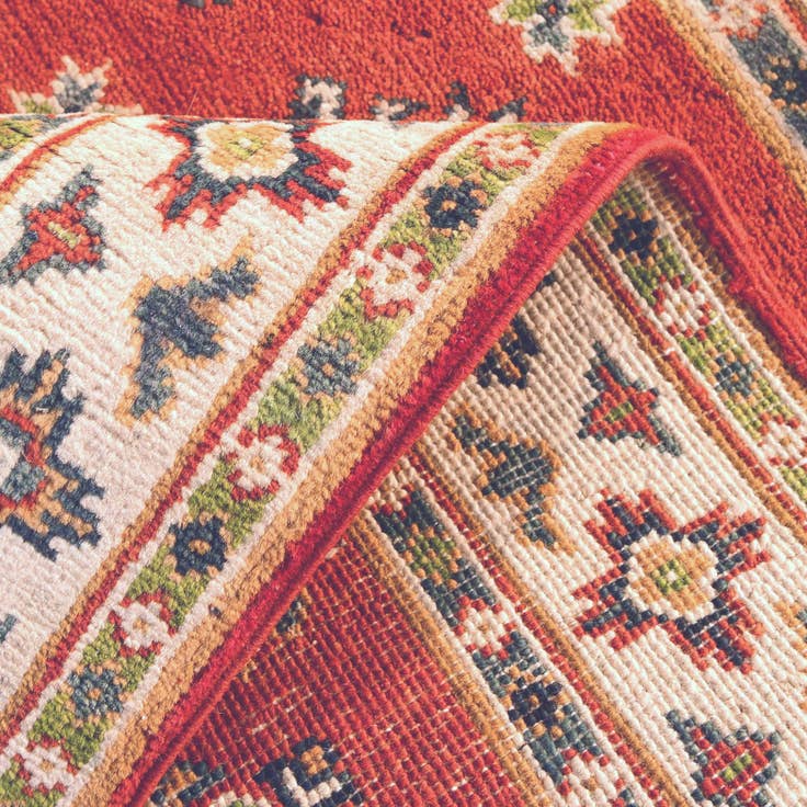 Detail image of 2' 7 x 3' 11 Hand Knotted Kazak Rug