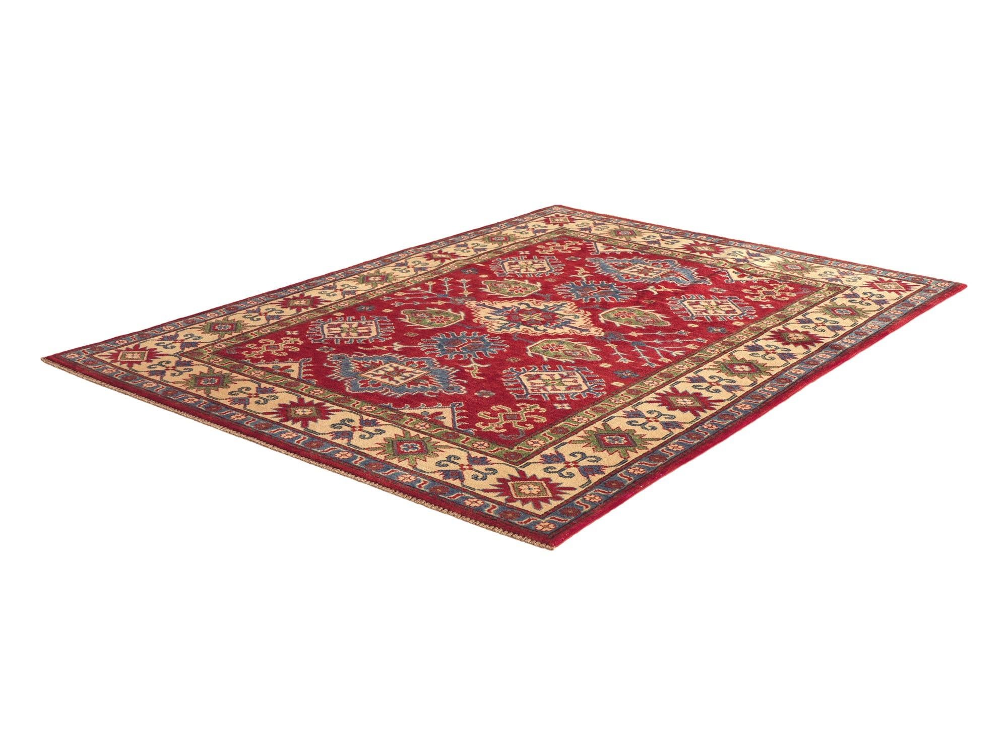 Detail image 4 of 10: 4' 11 x 6' 9 Hand Knotted Kazak Rug