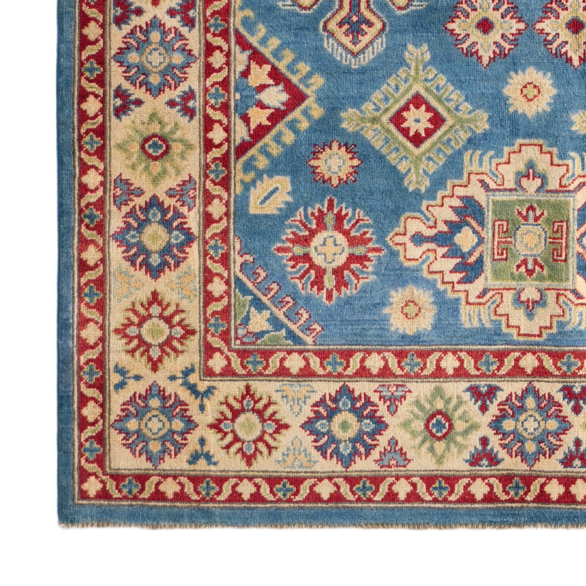 Detail image 7 of 10: 5' 2 x 7' Hand Knotted Kazak Rug