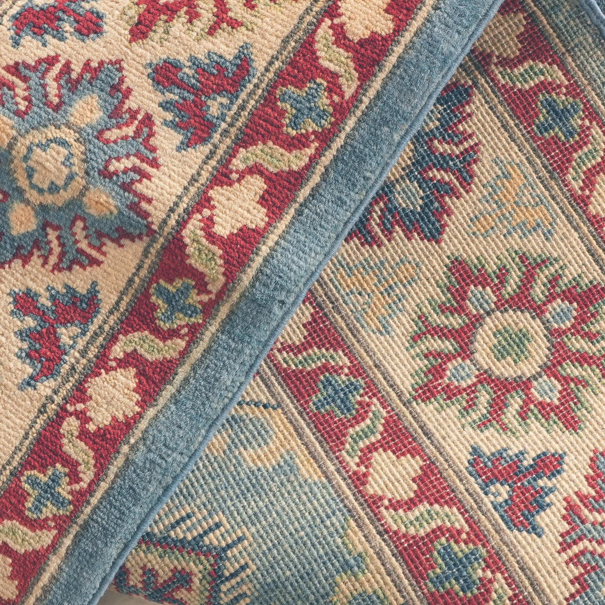 Detail image 8 of 10: 5' 2 x 7' Hand Knotted Kazak Rug