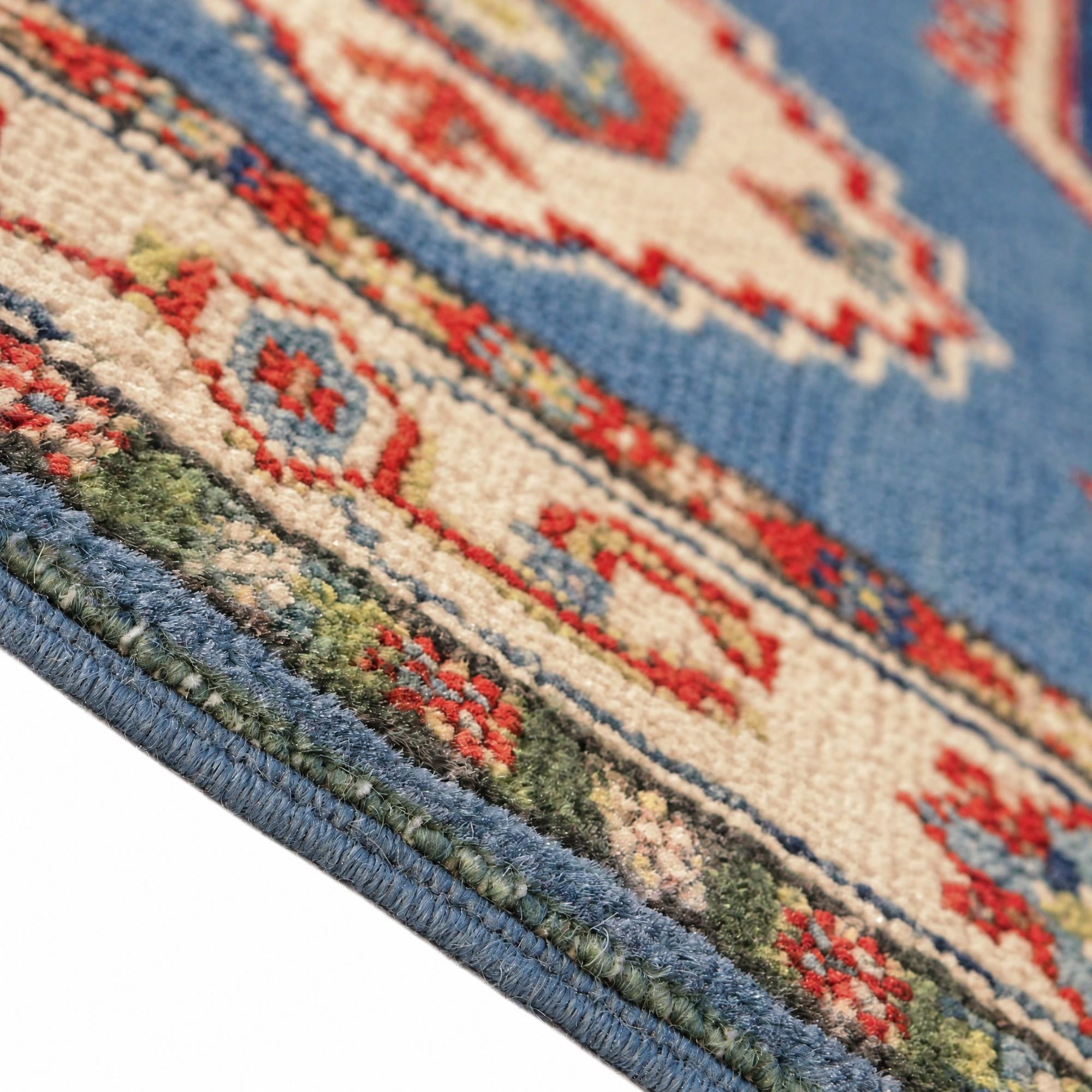 80cm x 125cm Hand Knotted Kazak Rug