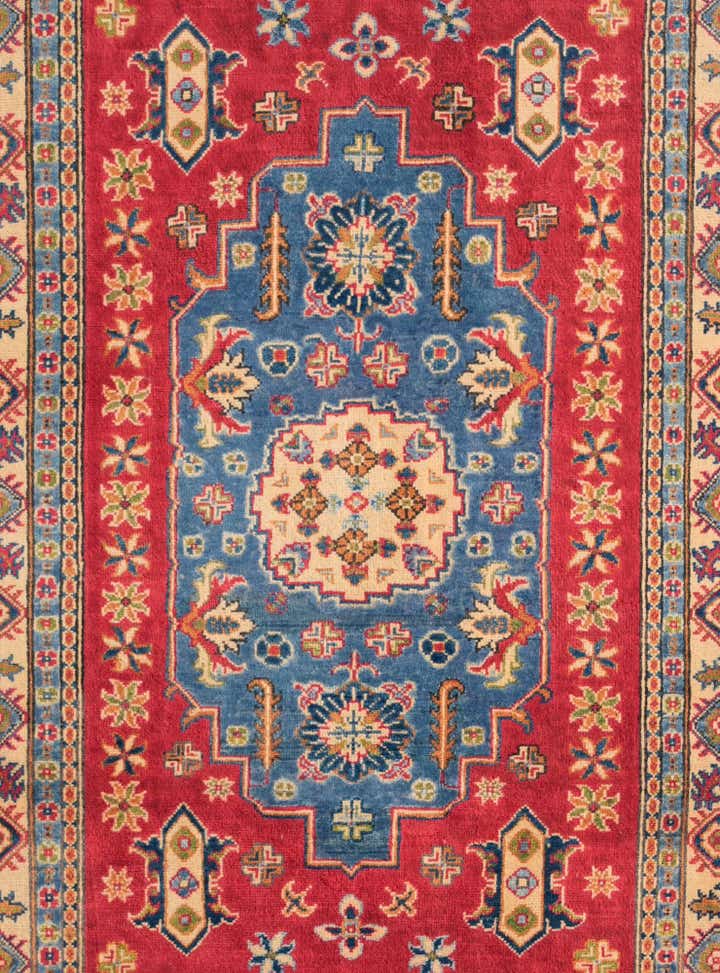 4' 1 x 6' 1 Hand Knotted Kazak Rug