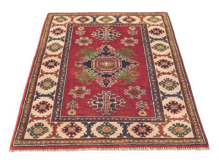 2' 9 x 3' 10 Hand Knotted Kazak Rug