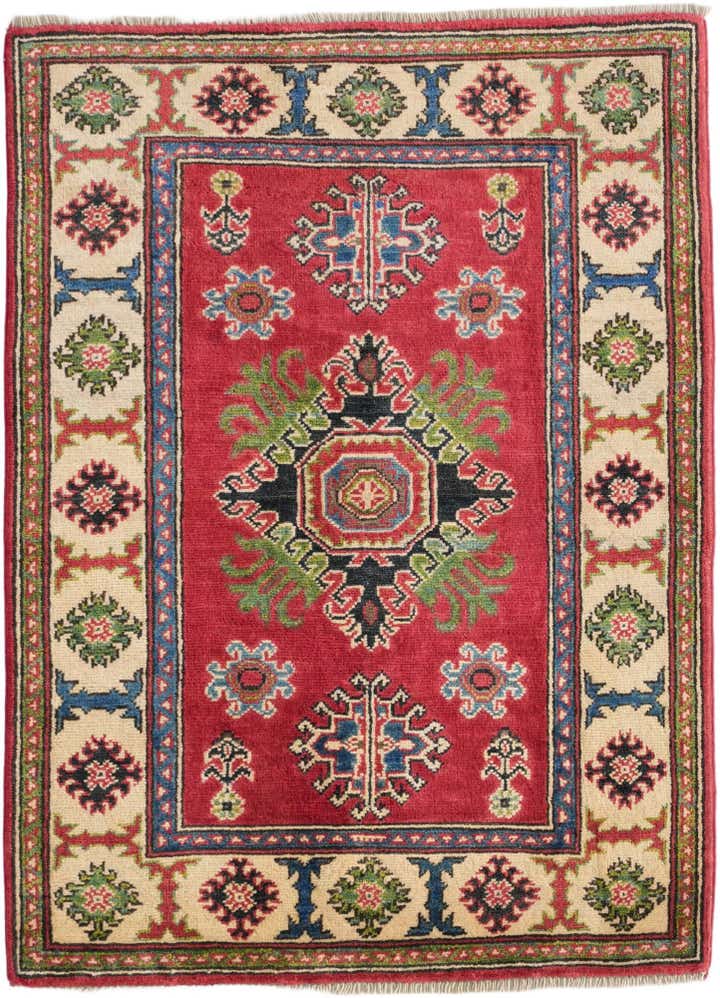 2' 9 x 3' 10 Hand Knotted Kazak Rug