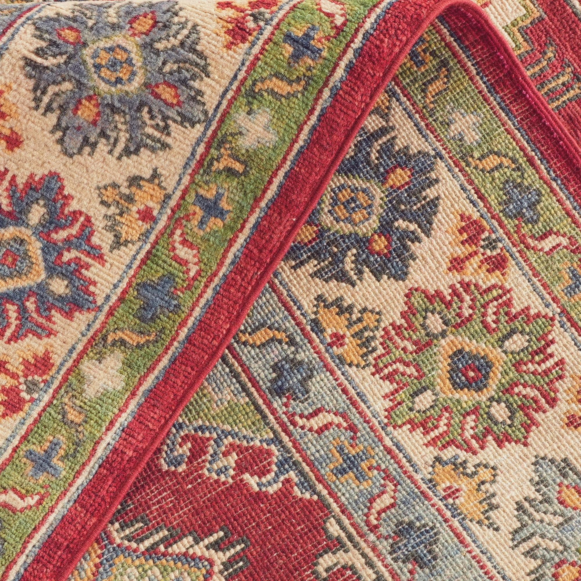 Detail image 8 of 10: 4' 10 x 6' 8 Hand Knotted Kazak Rug