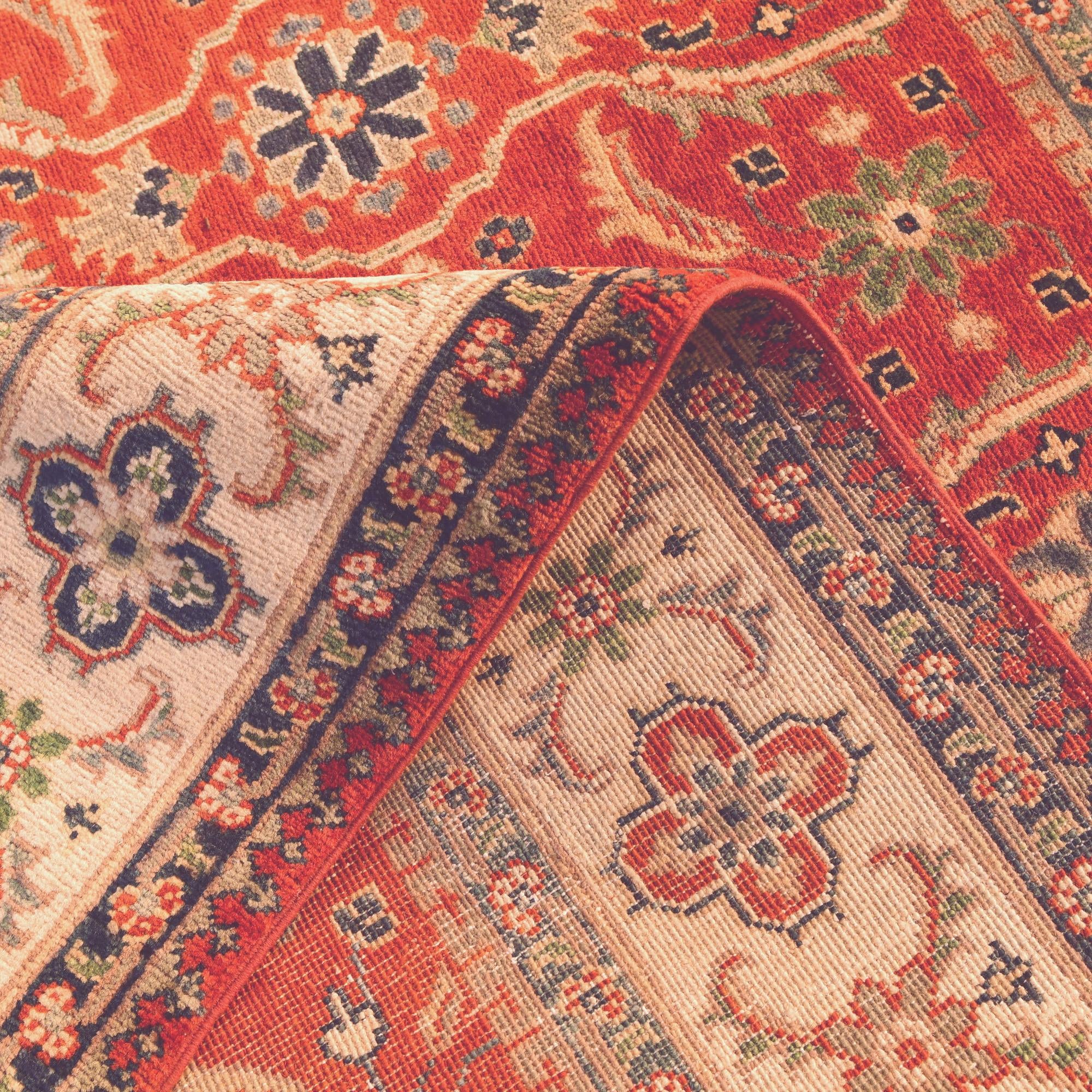 4' 11 x 6' 6 Hand Knotted Kazak Rug