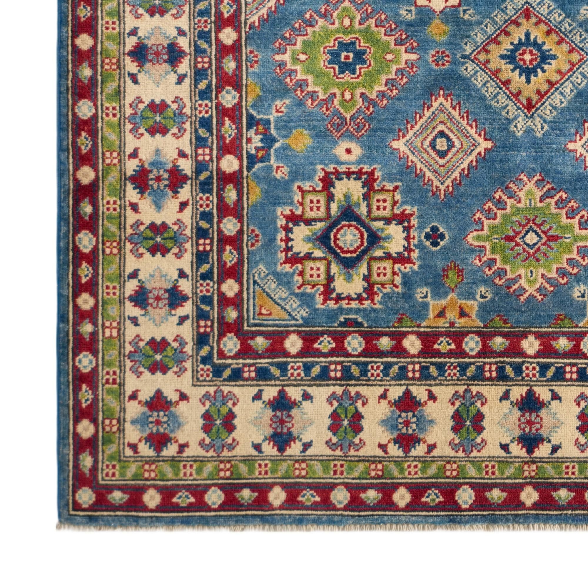 Detail image 6 of 9: 5' 1 x 6' 10 Hand Knotted Kazak Rug