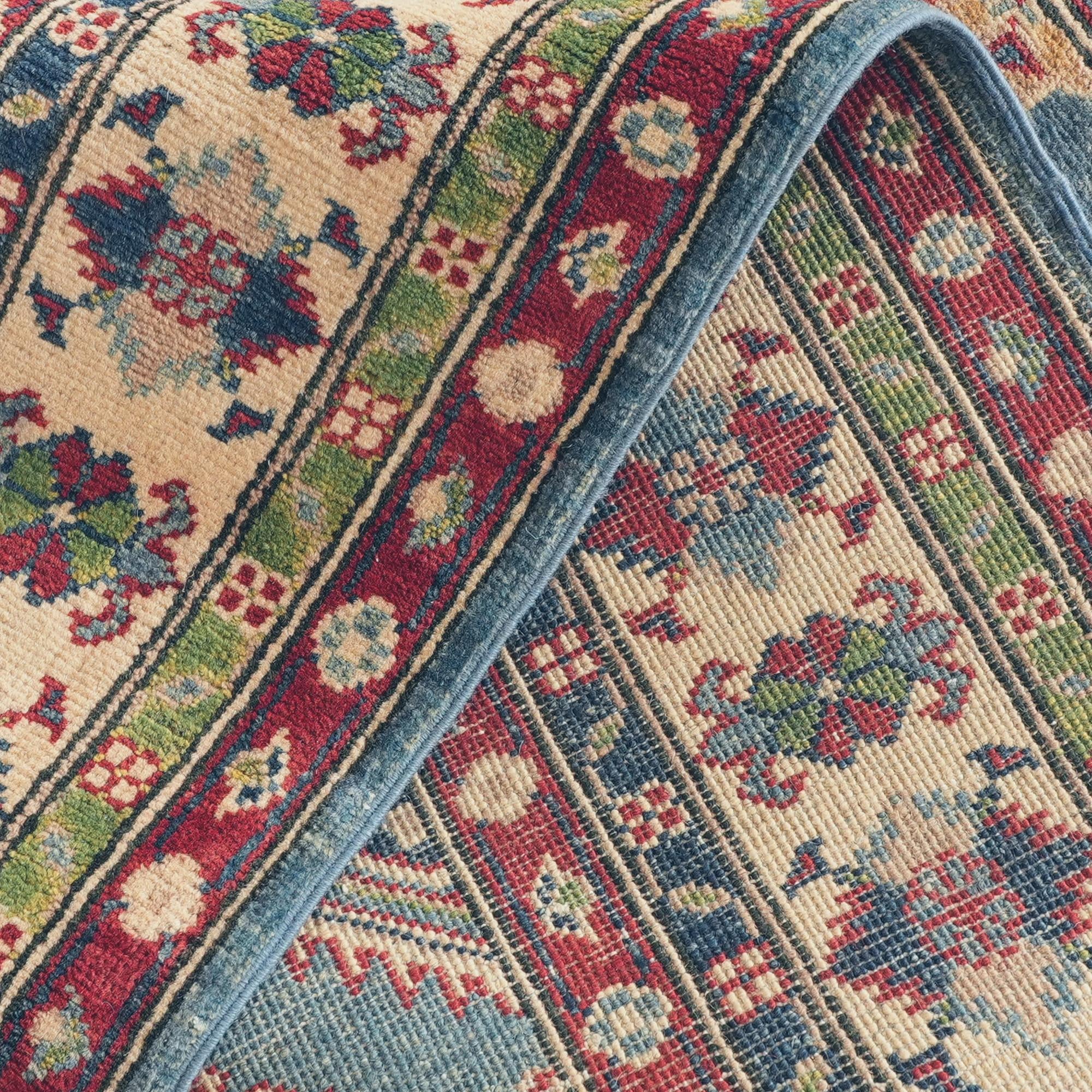 Detail image 7 of 9: 5' 1 x 6' 10 Hand Knotted Kazak Rug