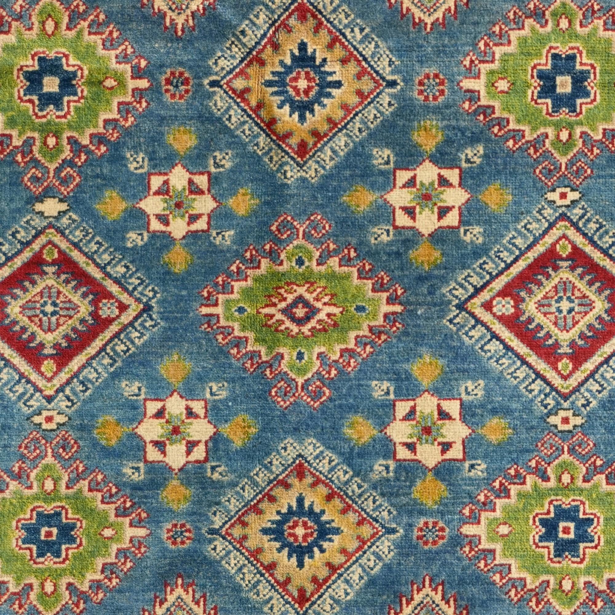 Detail image 9 of 9: 5' 1 x 6' 10 Hand Knotted Kazak Rug