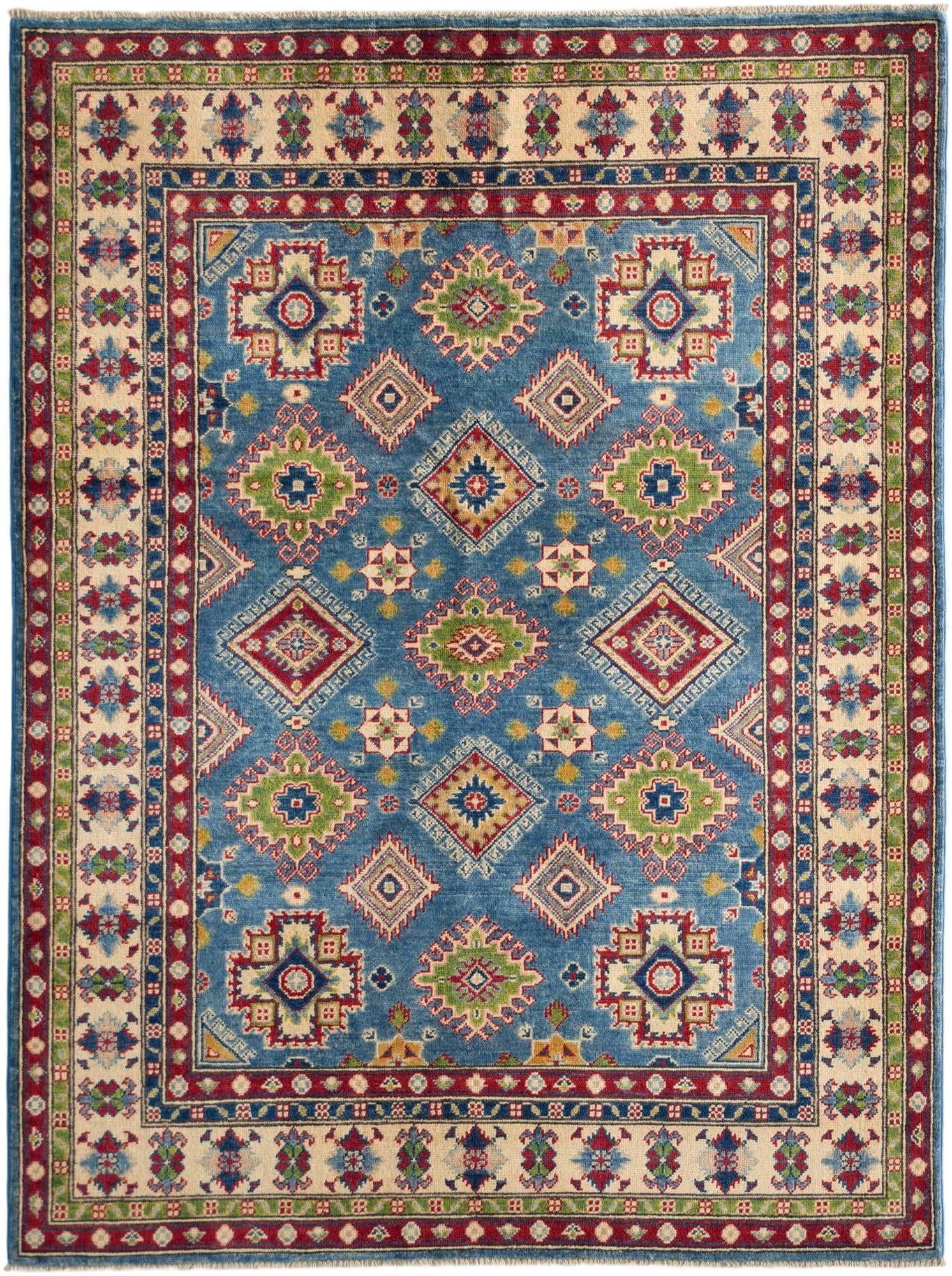 Detail image 2 of 9: 5' 1 x 6' 10 Hand Knotted Kazak Rug