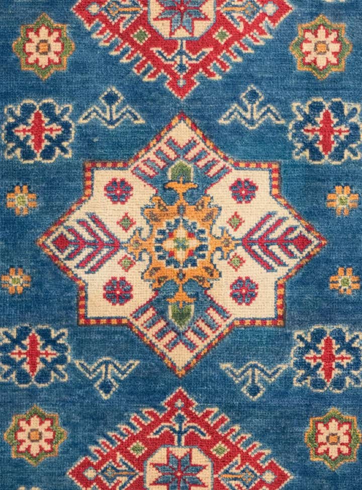 4' x 5' 11 Hand Knotted Kazak Rug