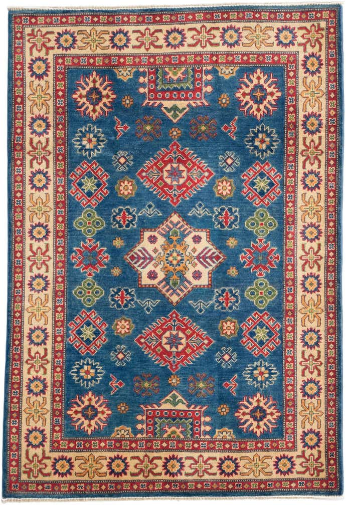 4' x 5' 11 Hand Knotted Kazak Rug