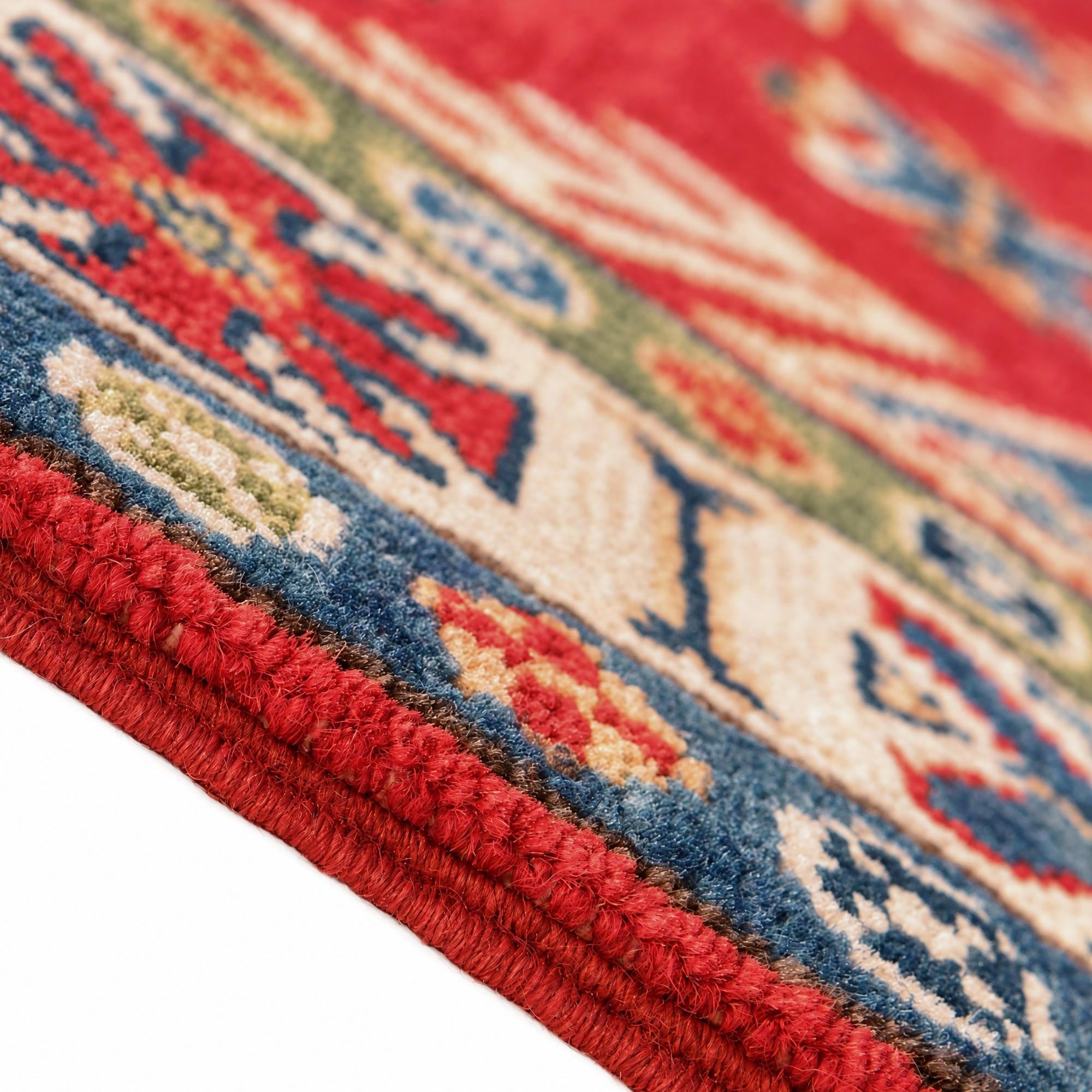105cm x 150cm Hand Knotted Kazak Rug