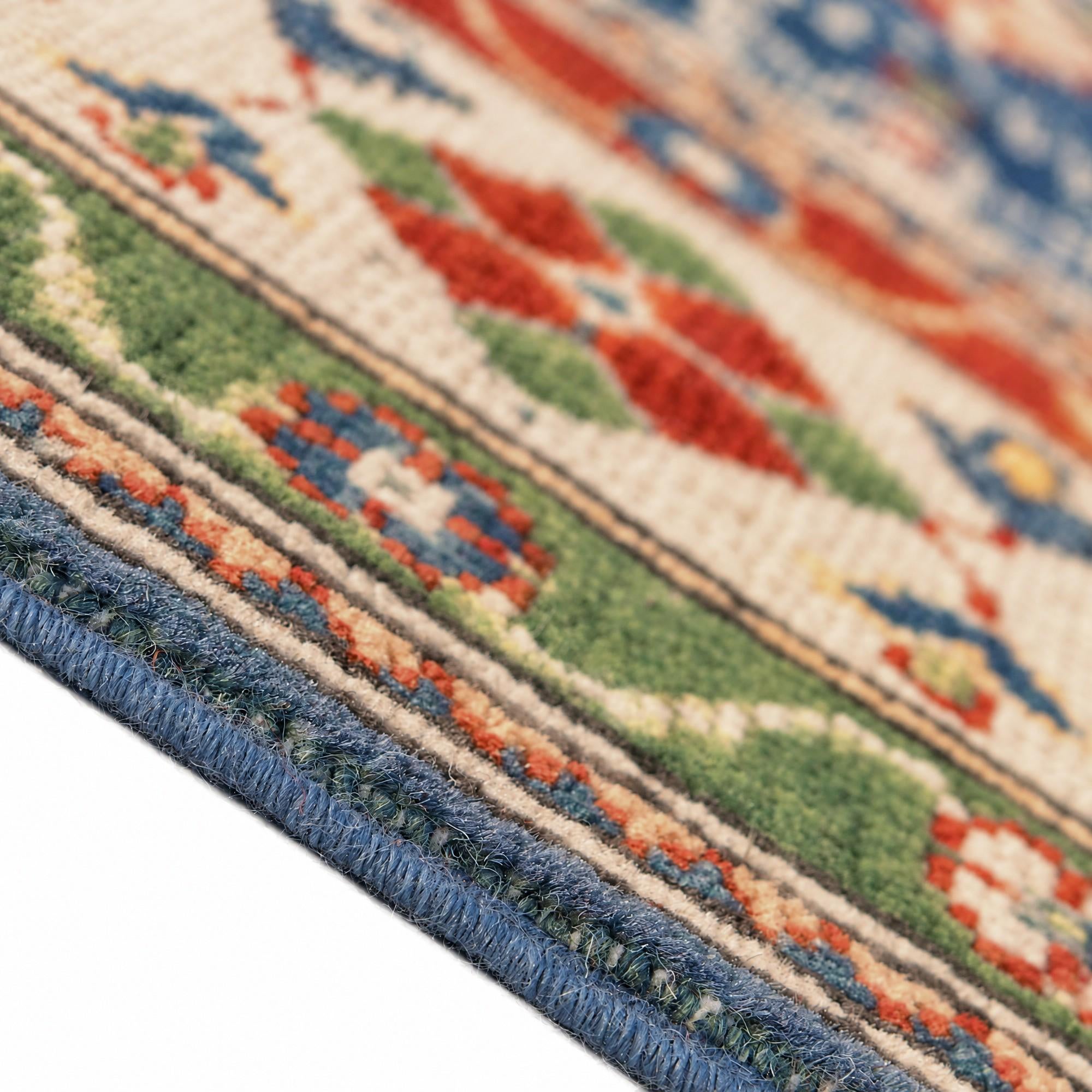 155cm x 210cm Hand Knotted Kazak Rug