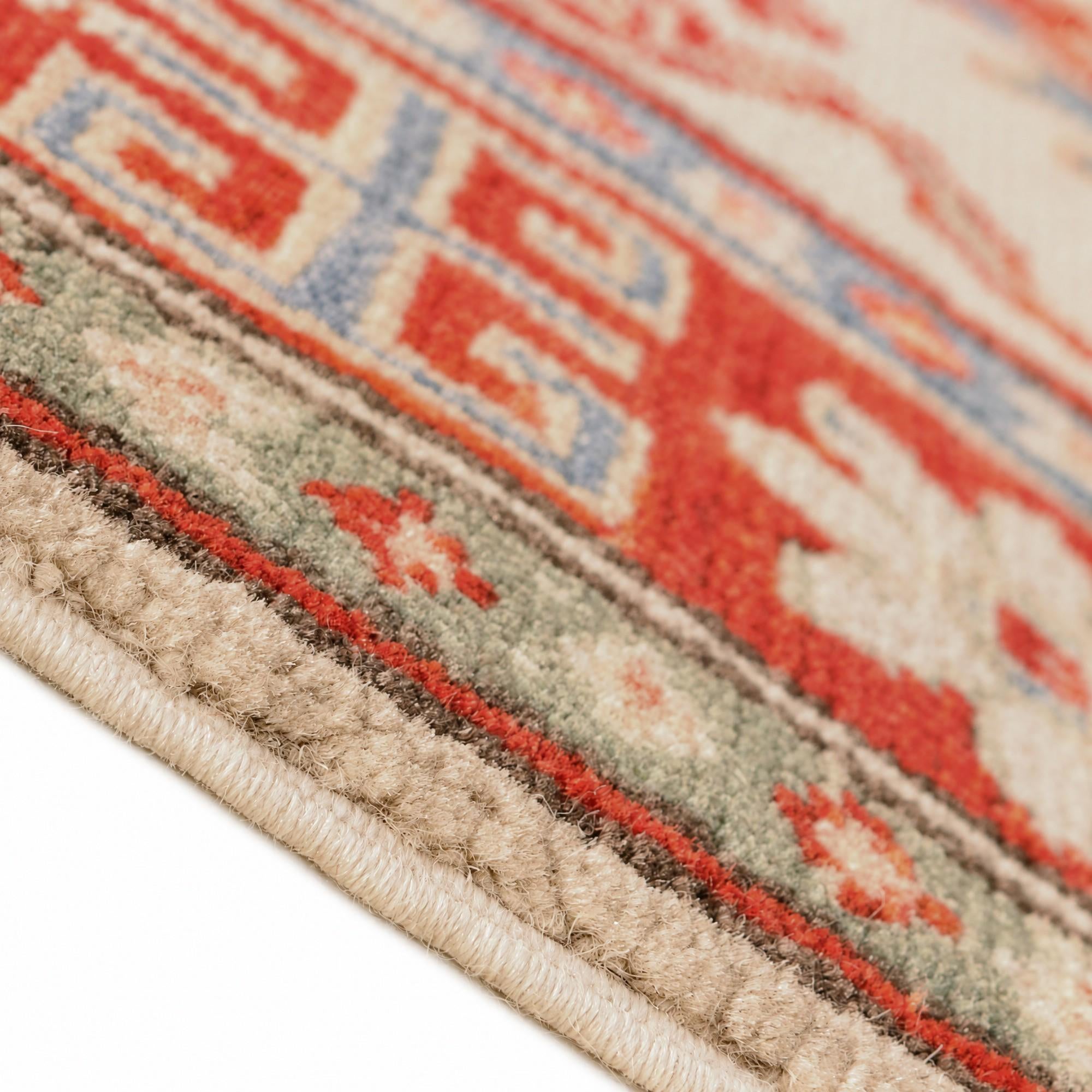 85cm x 125cm Hand Knotted Kazak Rug