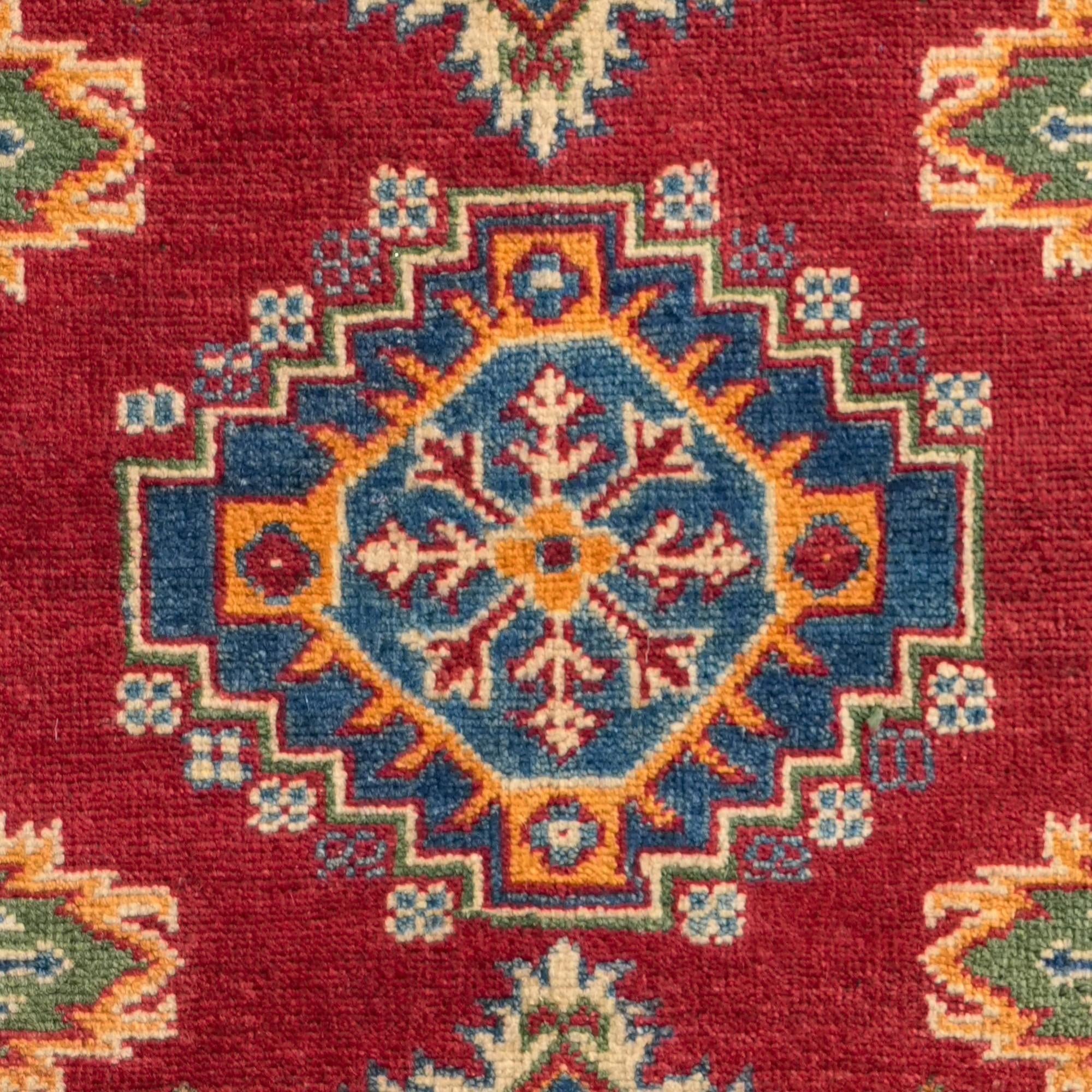 Detail image 10 of 10: 4' x 5' 11 Hand Knotted Kazak Rug
