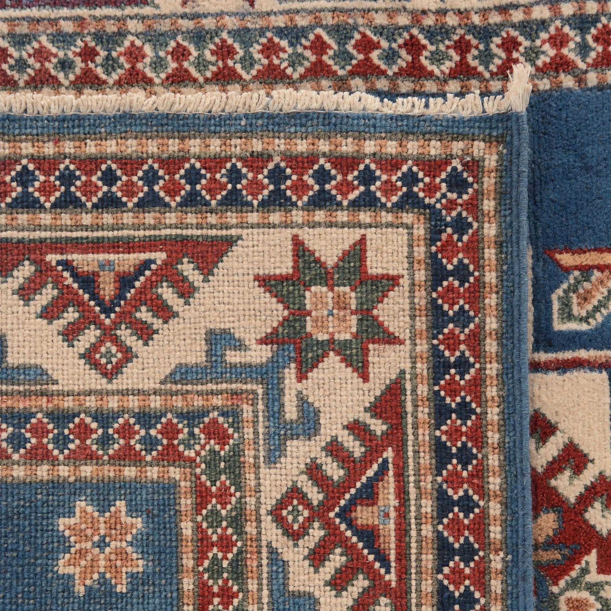 100cm x 150cm Hand Knotted Kazak Rug
