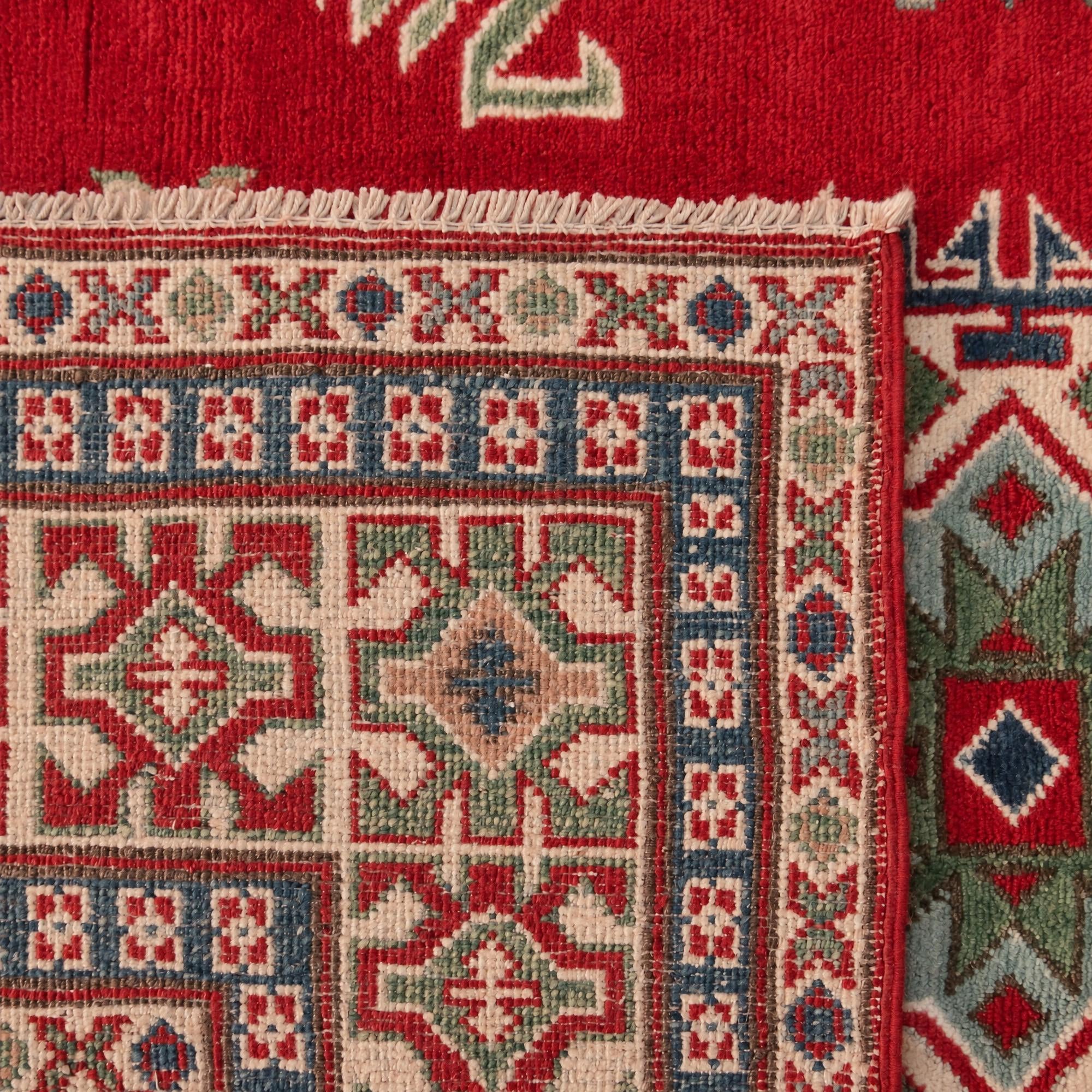 150cm x 200cm Handgeknüpft Kazak Teppich