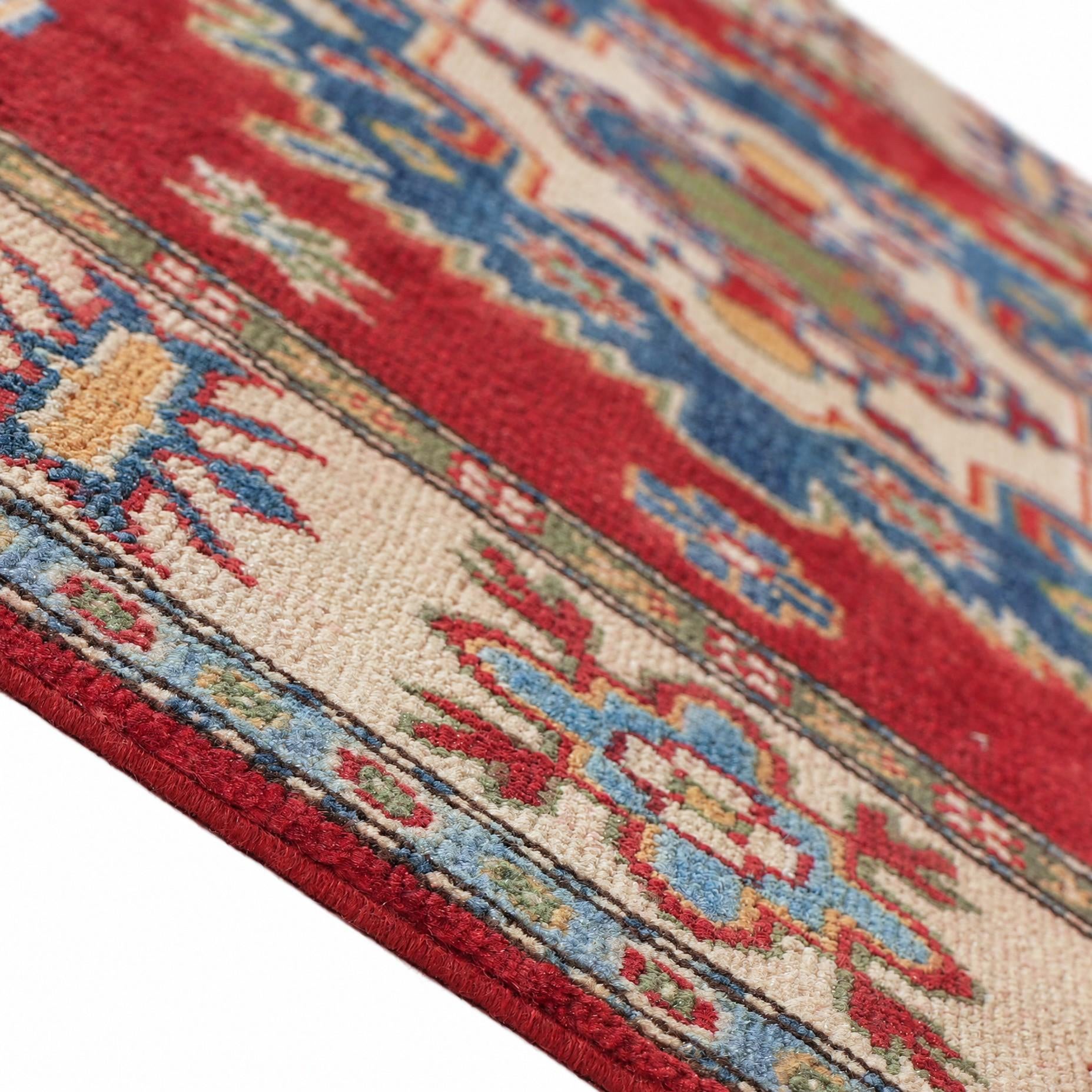 120cm x 175cm Hand Knotted Kazak Rug