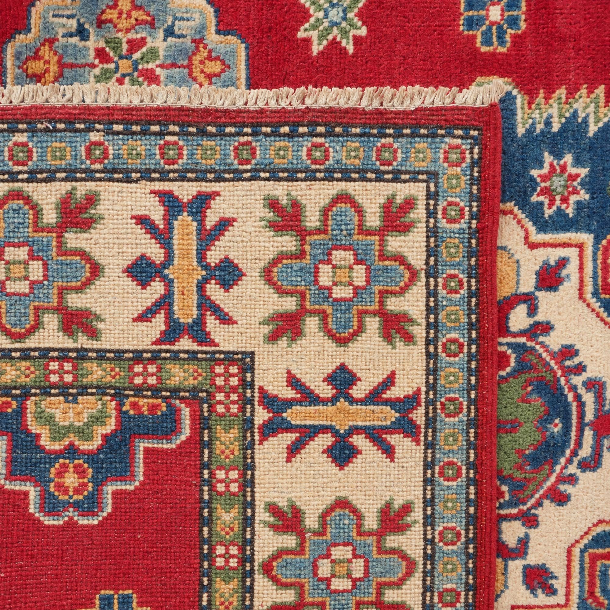 120cm x 175cm Hand Knotted Kazak Rug