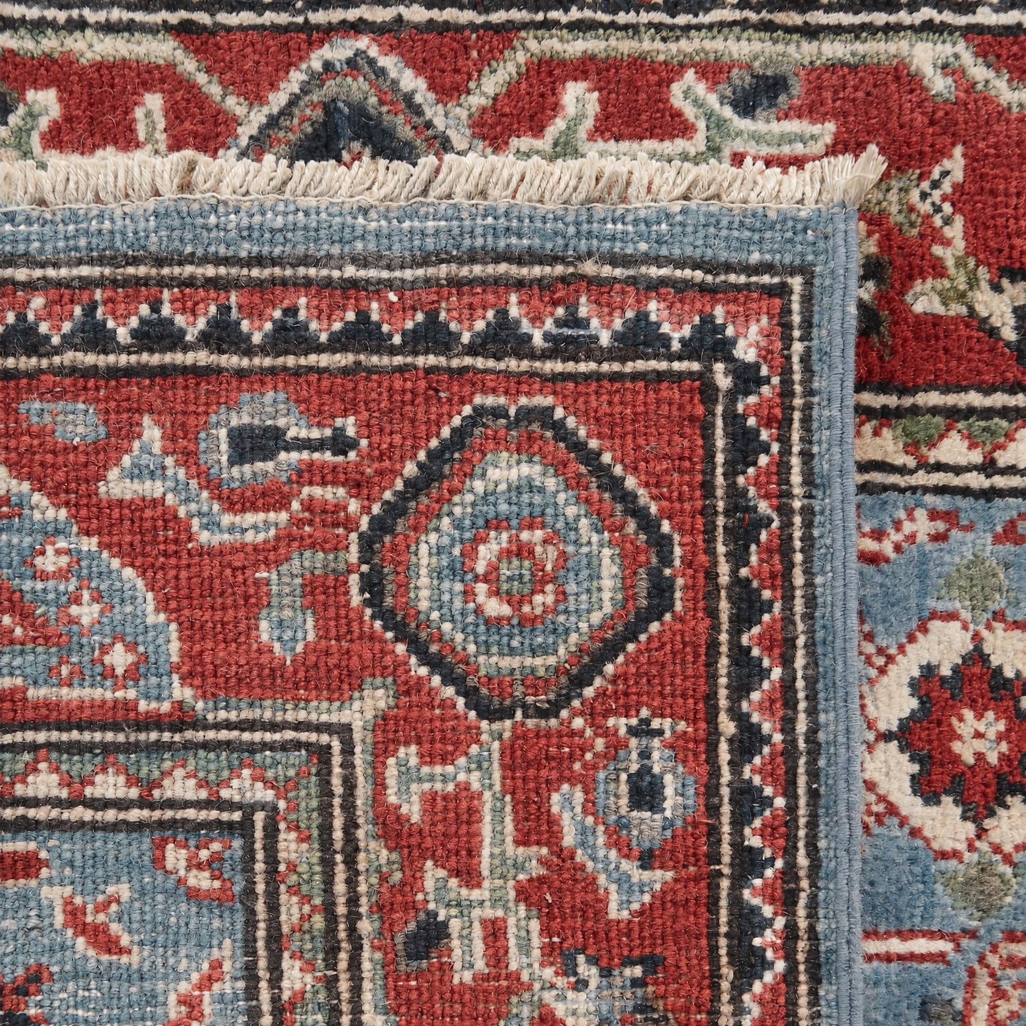 85cm x 120cm Hand Knotted Kazak Rug