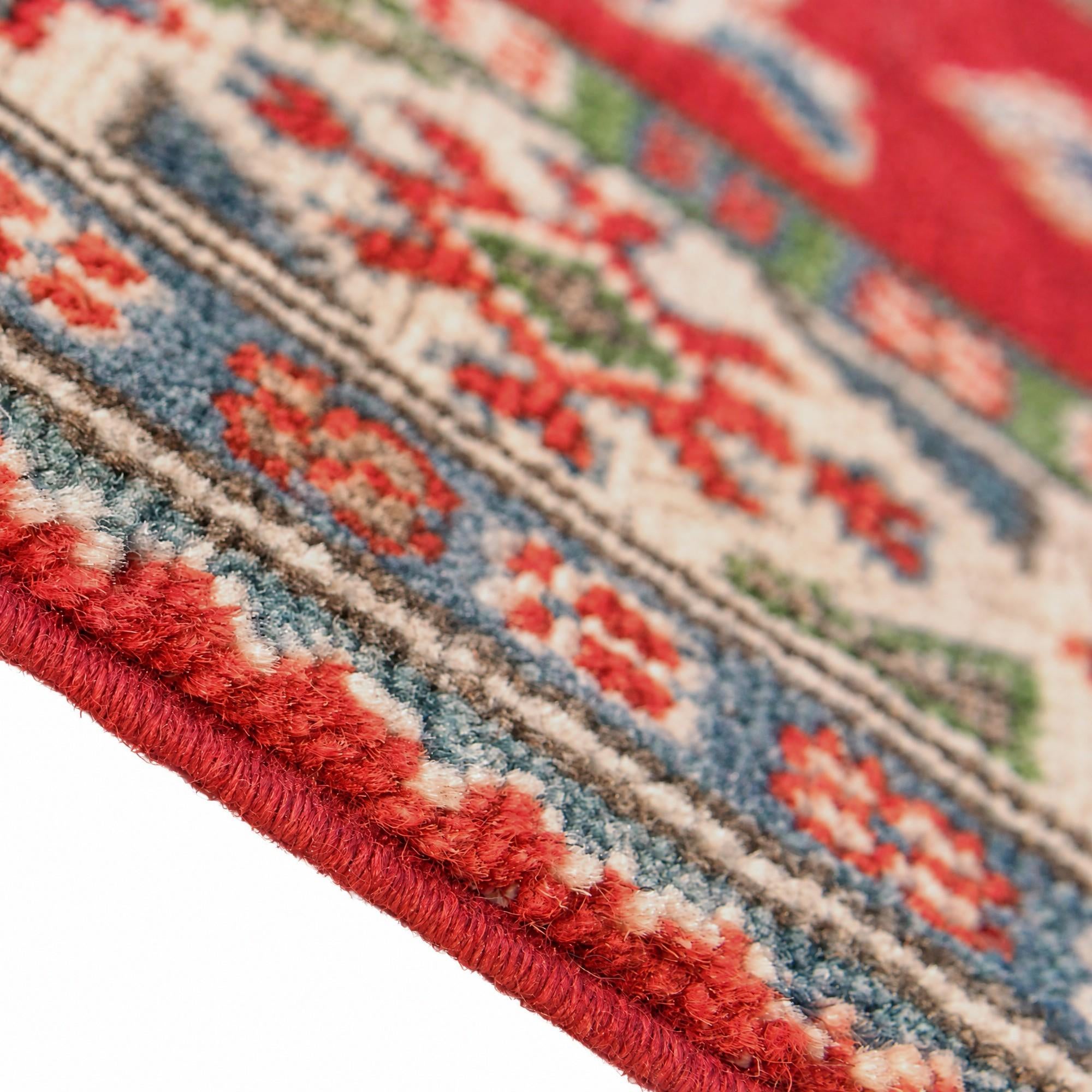 3' 3 x 4' 11 Hand Knotted Kazak Rug