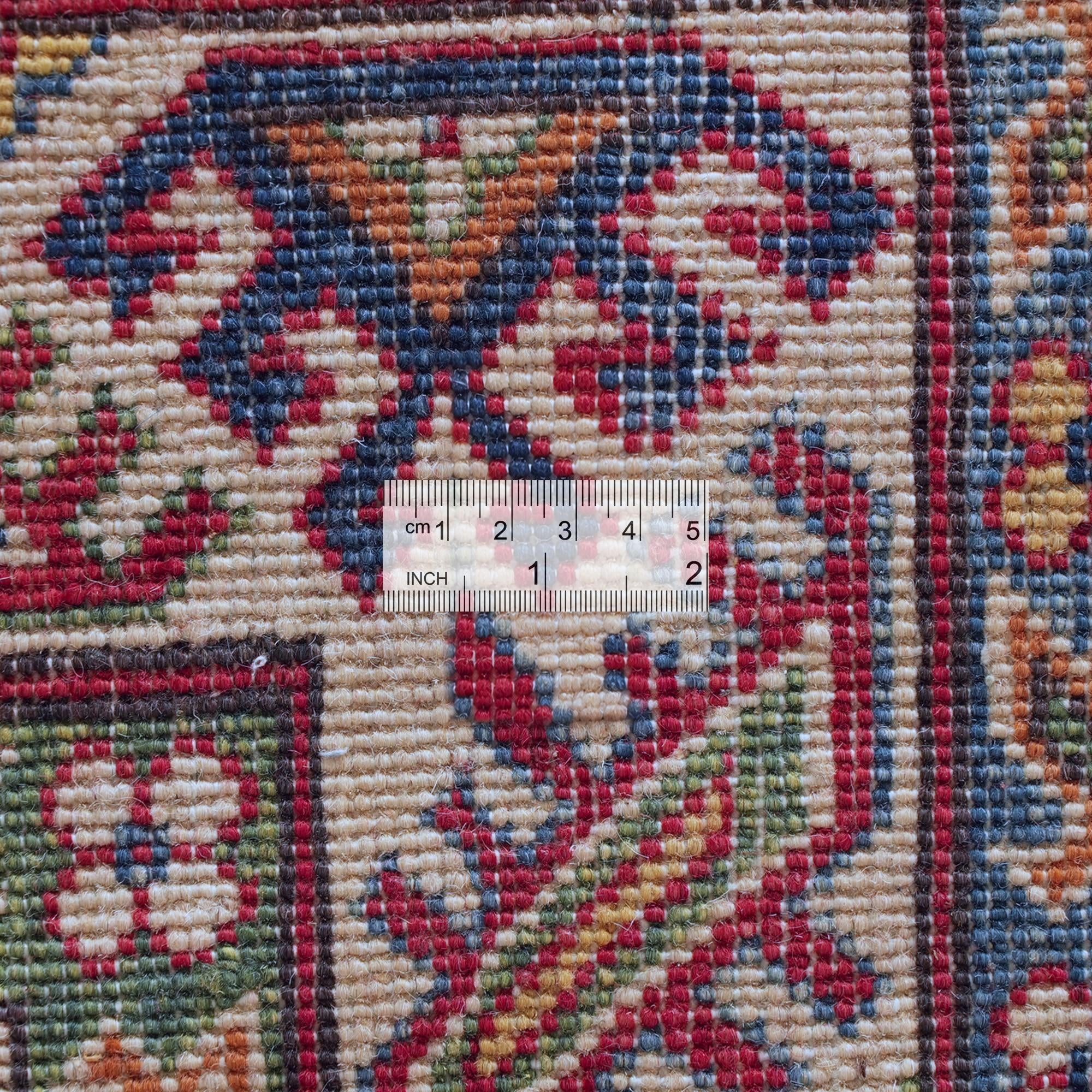 Detail image 9 of 10: 3' 11 x 5' 11 Hand Knotted Kazak Rug