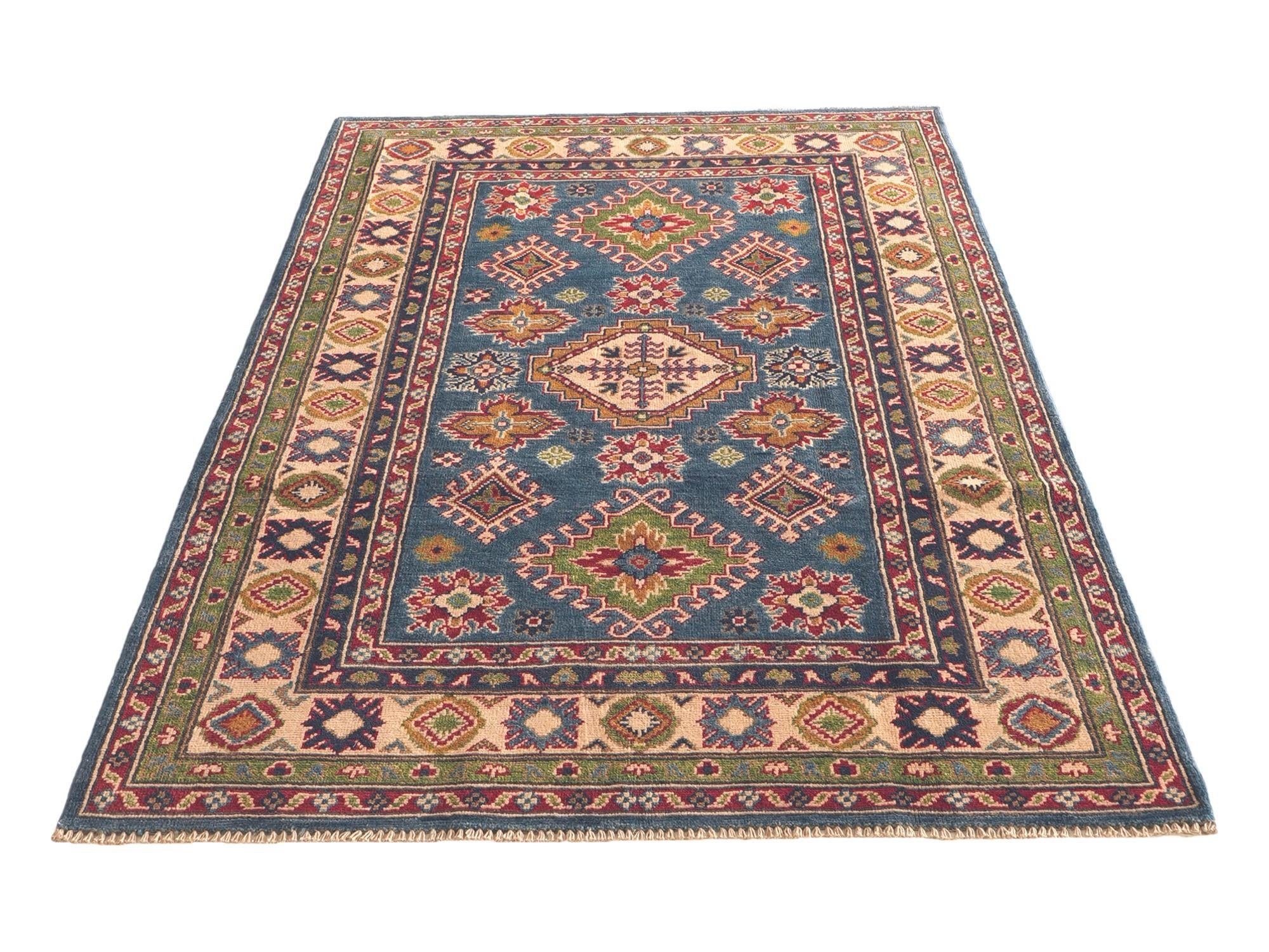 120cm x 195cm Hand Knotted Kazak Rug