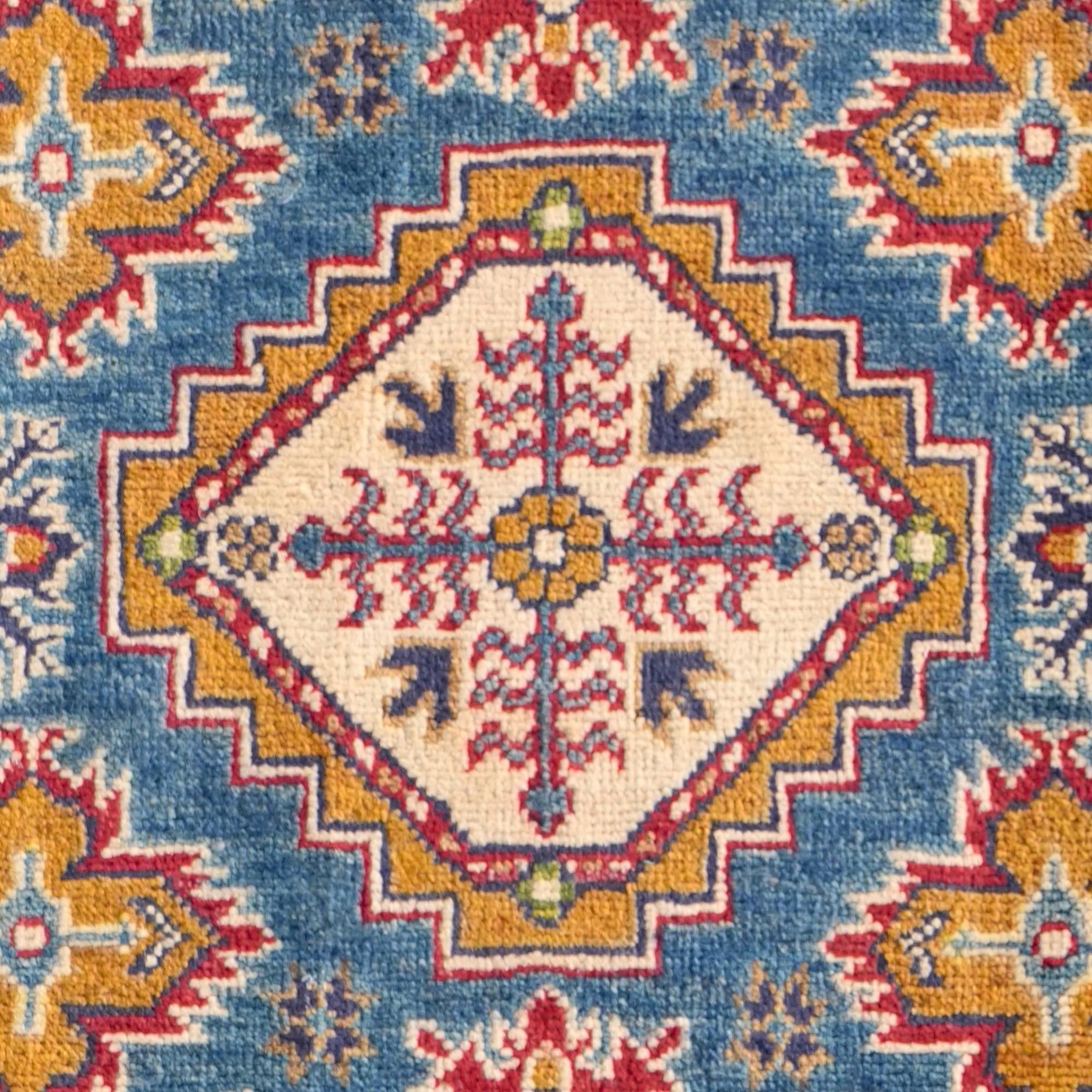 120cm x 195cm Hand Knotted Kazak Rug
