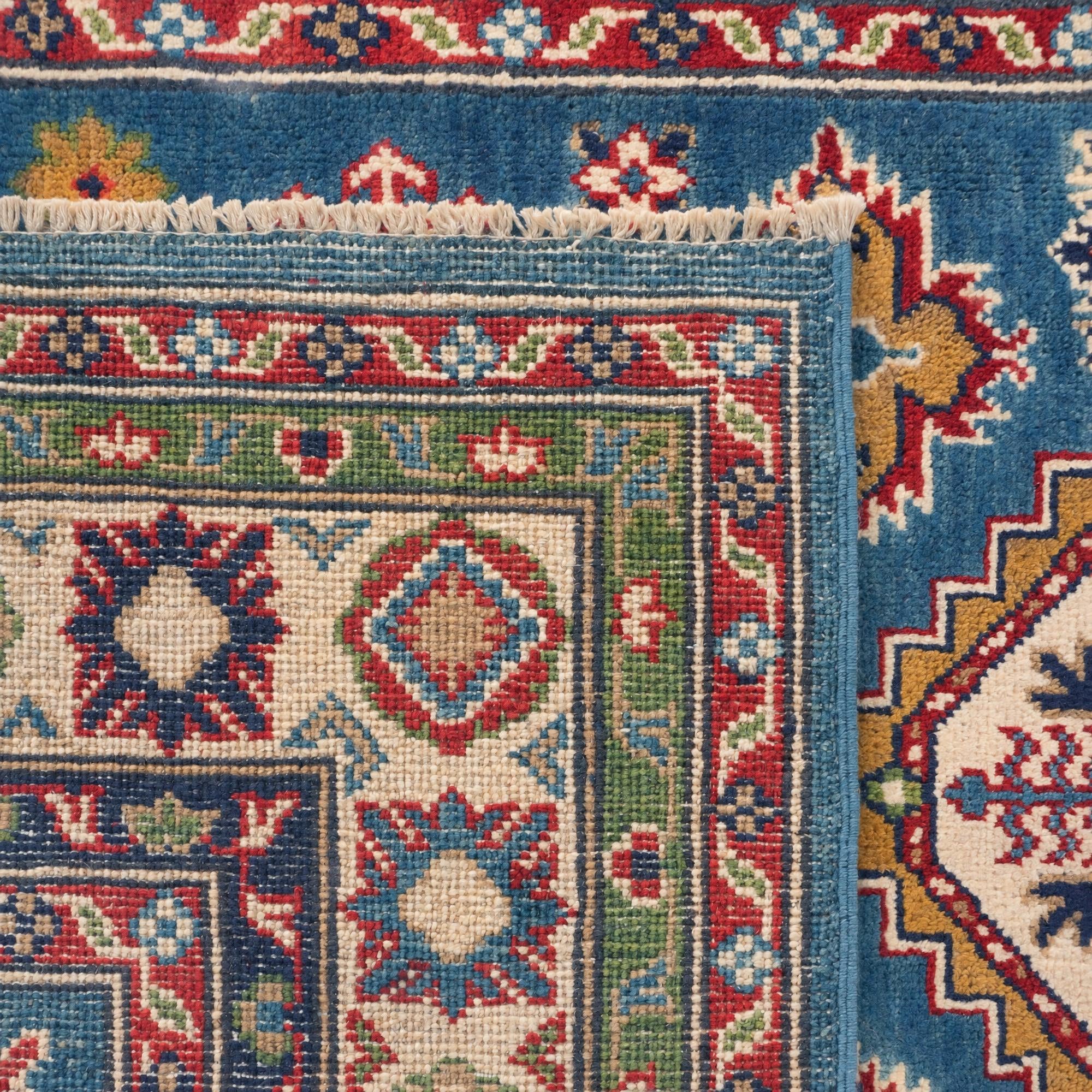 120cm x 195cm Handgeknüpft Kazak Teppich