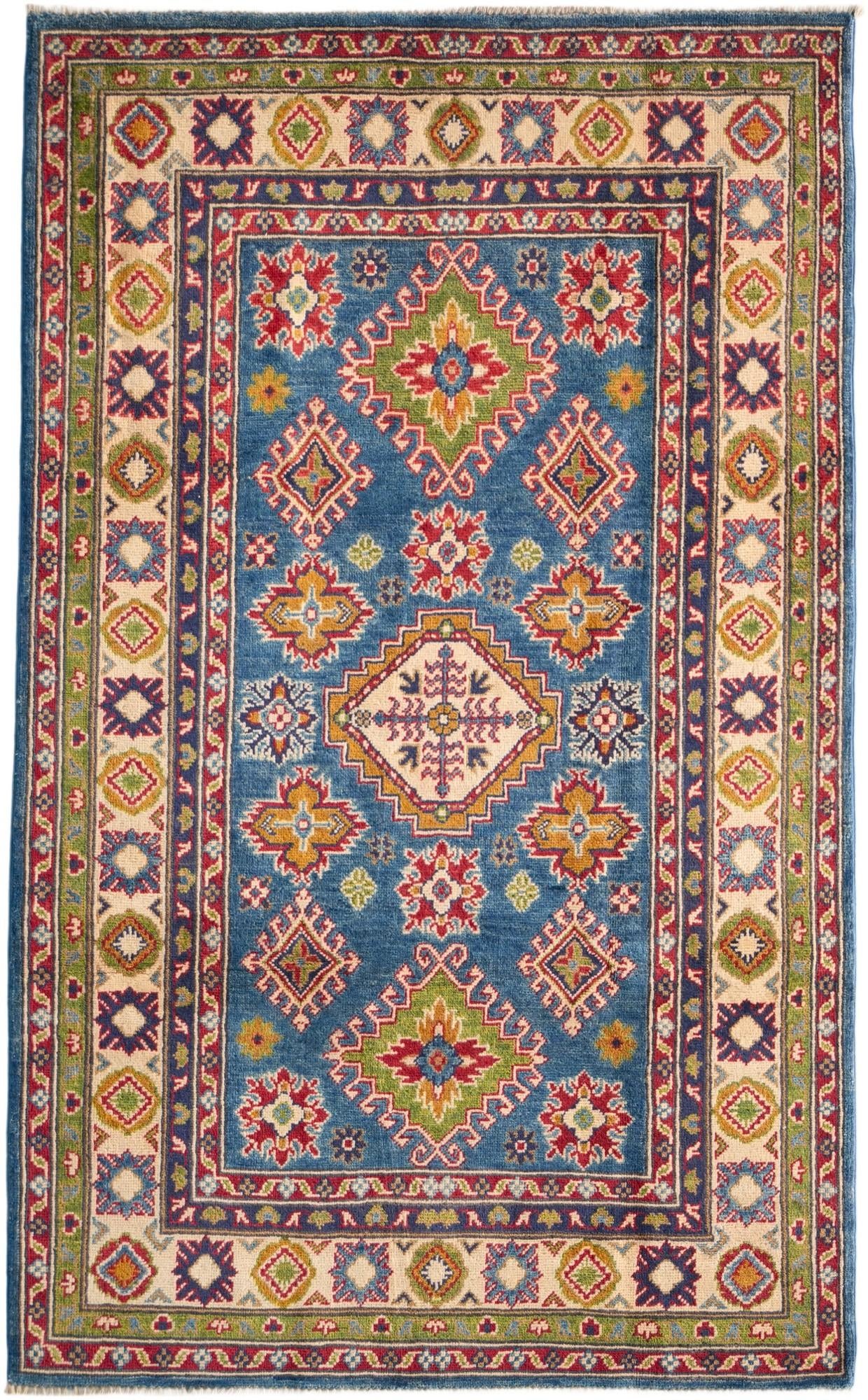 120cm x 195cm Hand Knotted Kazak Rug