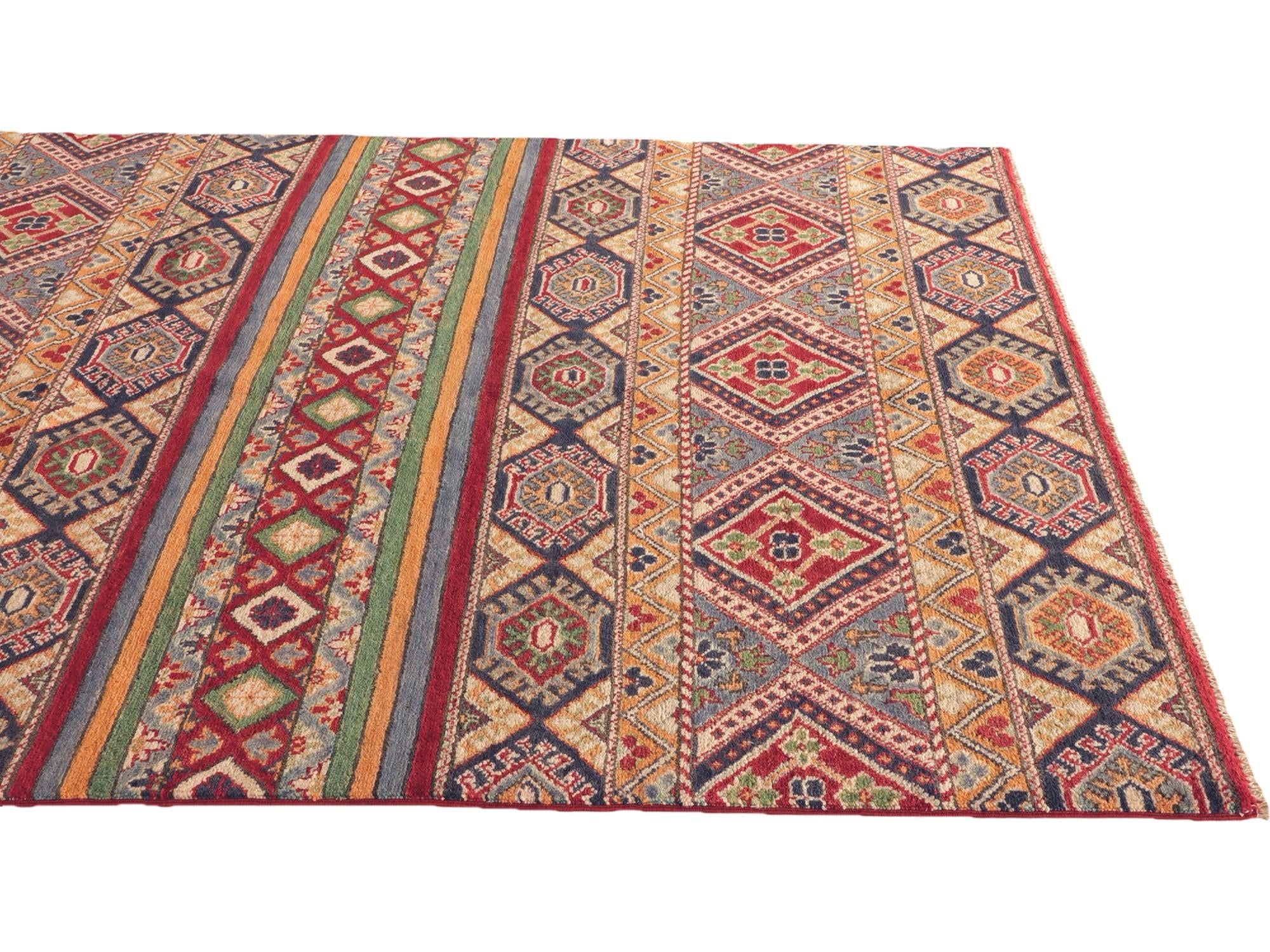Detail image 6 of 9: 5' x 6' 7 Hand Knotted Kazak Rug