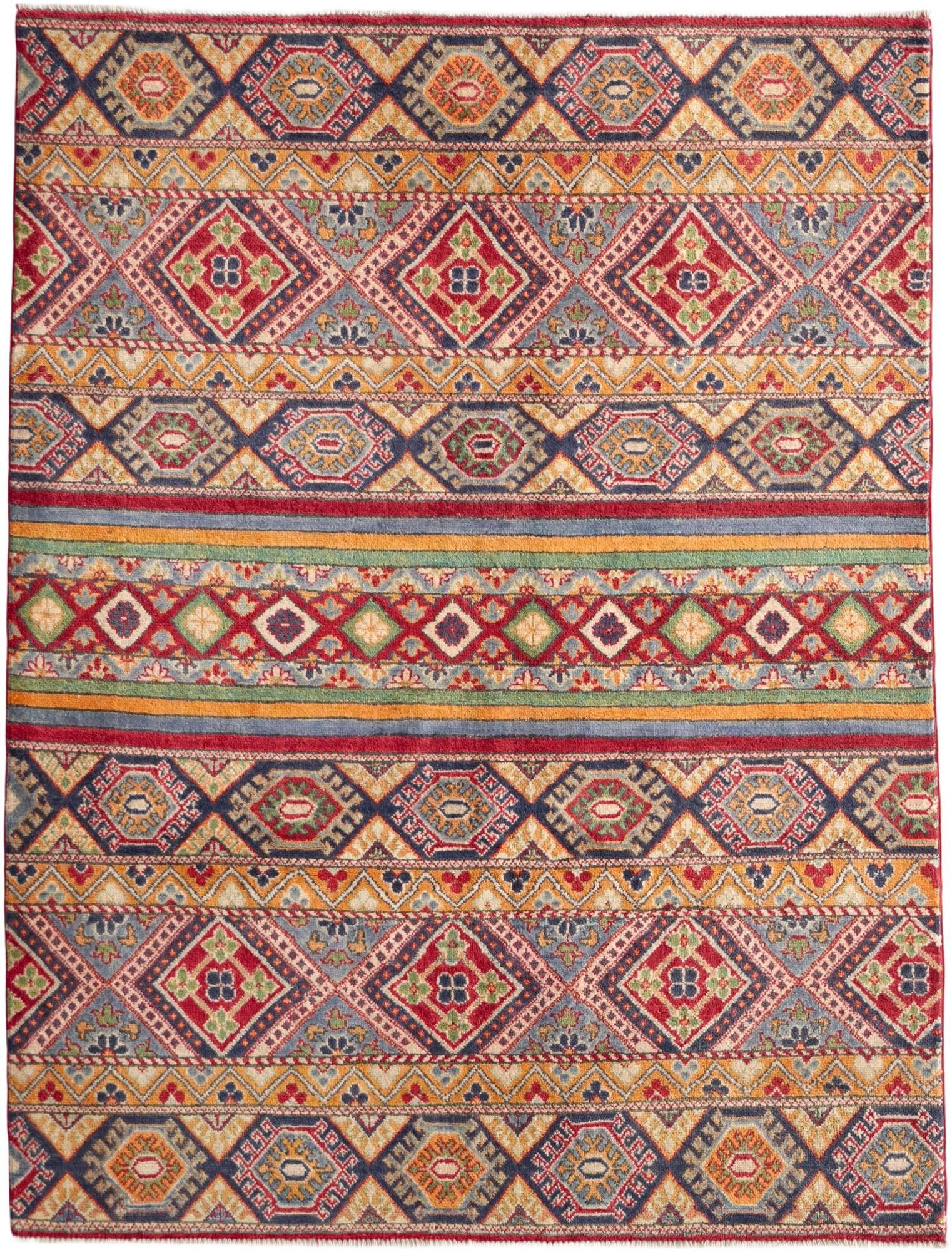 Detail image 2 of 9: 5' x 6' 7 Hand Knotted Kazak Rug