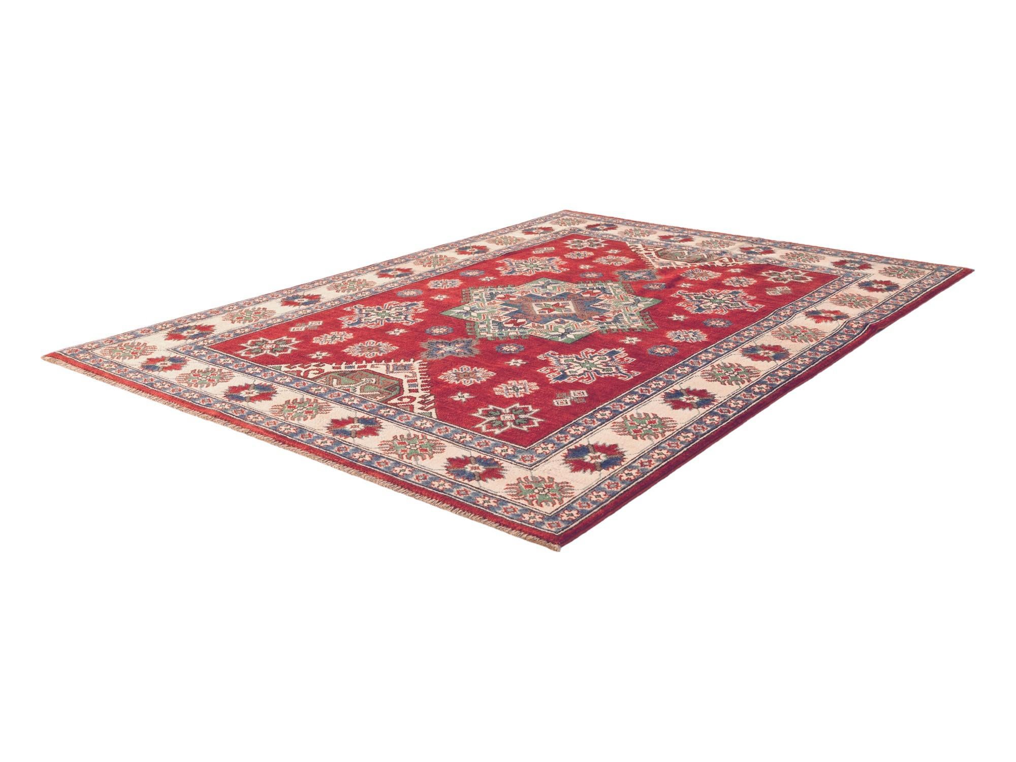 4' 11 x 6' 10 Hand Knotted Kazak Rug