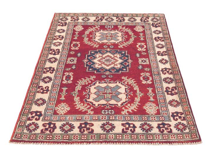 2' 9 x 4' 2 Hand Knotted Kazak Rug
