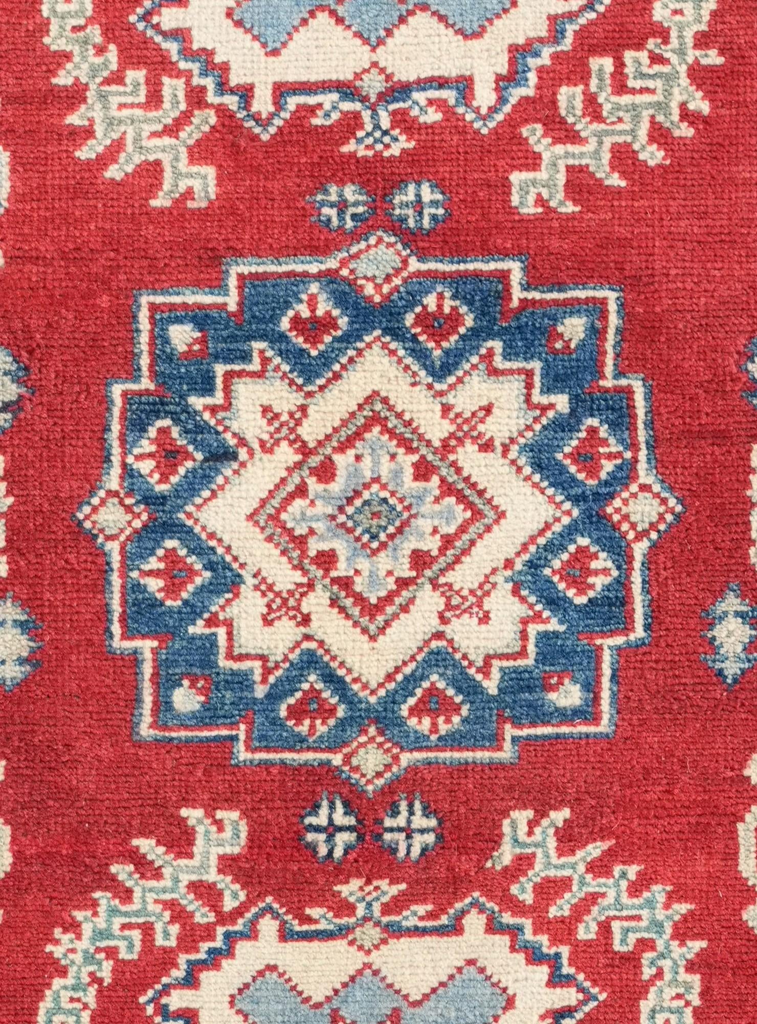 2' 9 x 4' 2 Hand Knotted Kazak Rug