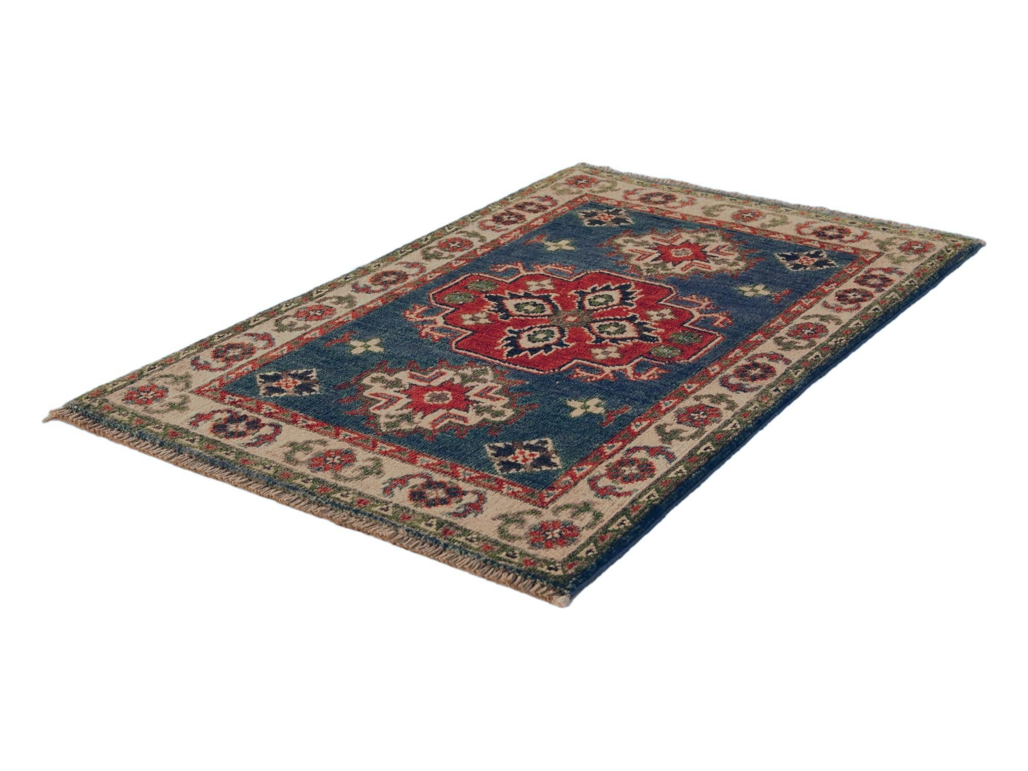 2' x 3' 1 Hand Knotted Kazak Rug