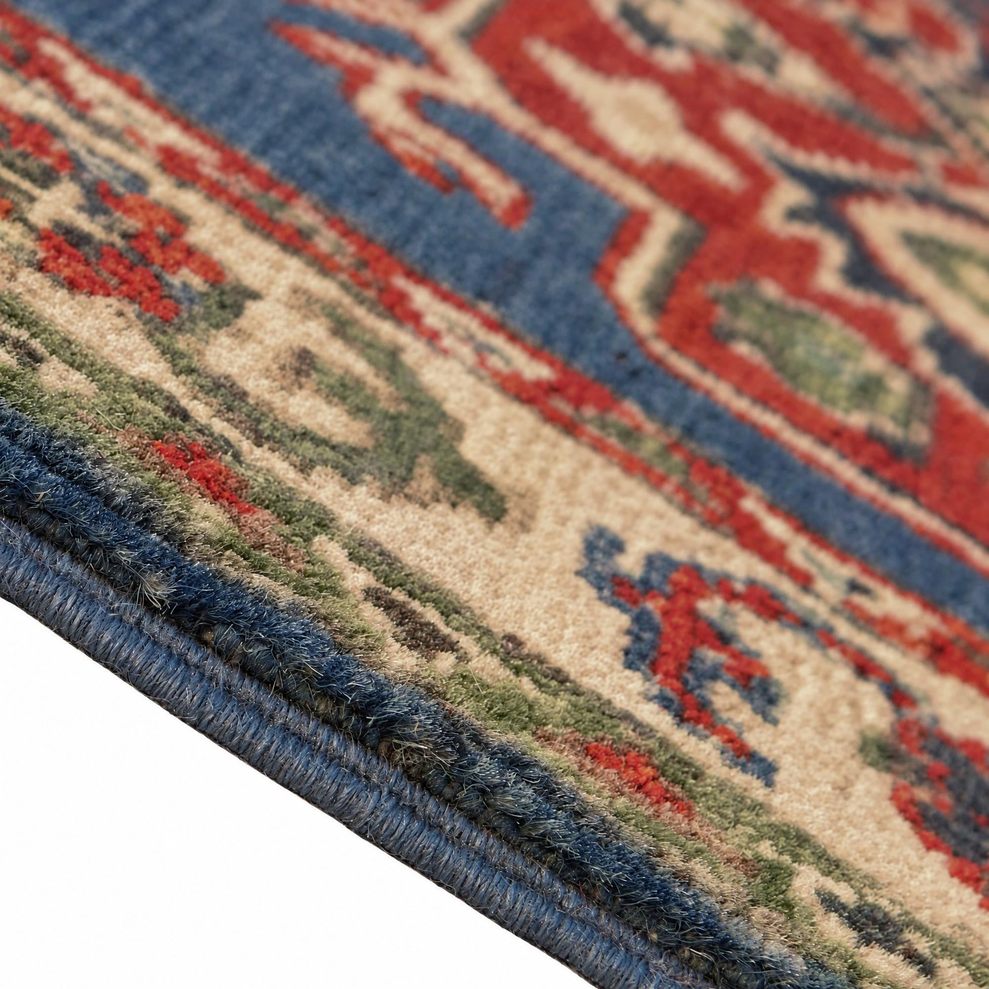60cm x 95cm Hand Knotted Kazak Rug