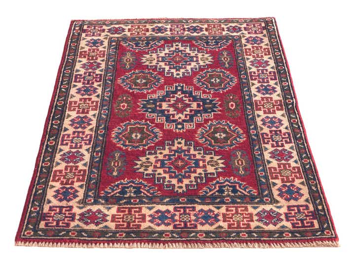 2' 7 x 4' 1 Hand Knotted Kazak Rug
